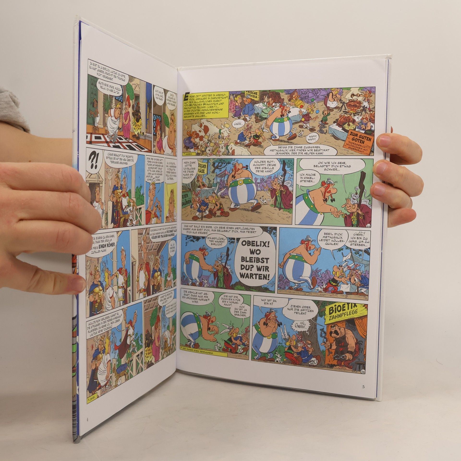 René Goscinny Asterix in Italien