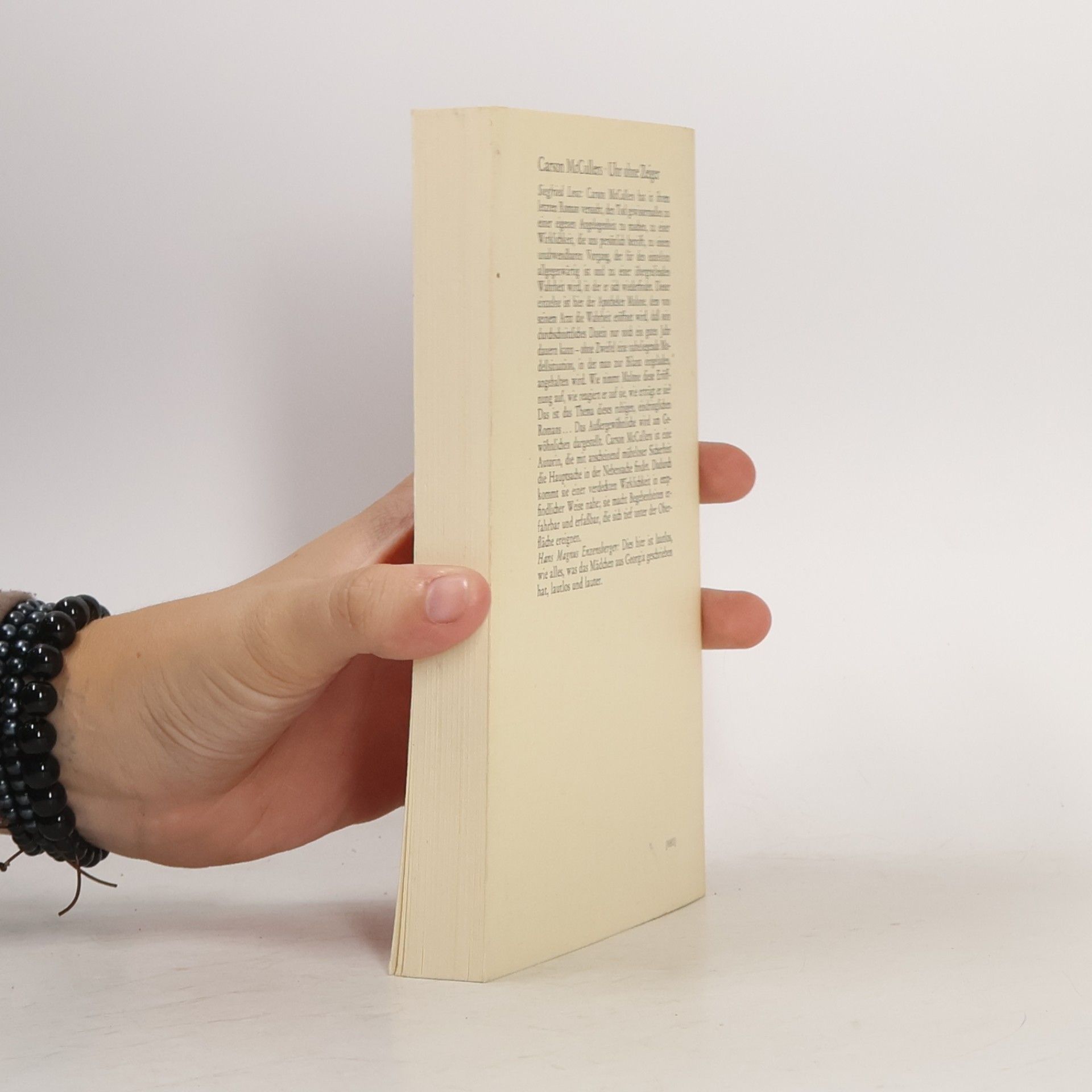 Carson McCullers Uhr ohne Zeiger