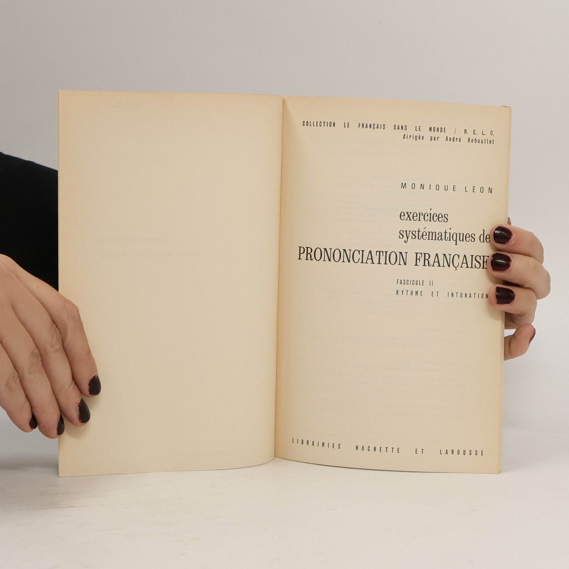 Monique Léon Exercices systématiques de prononciation française 2