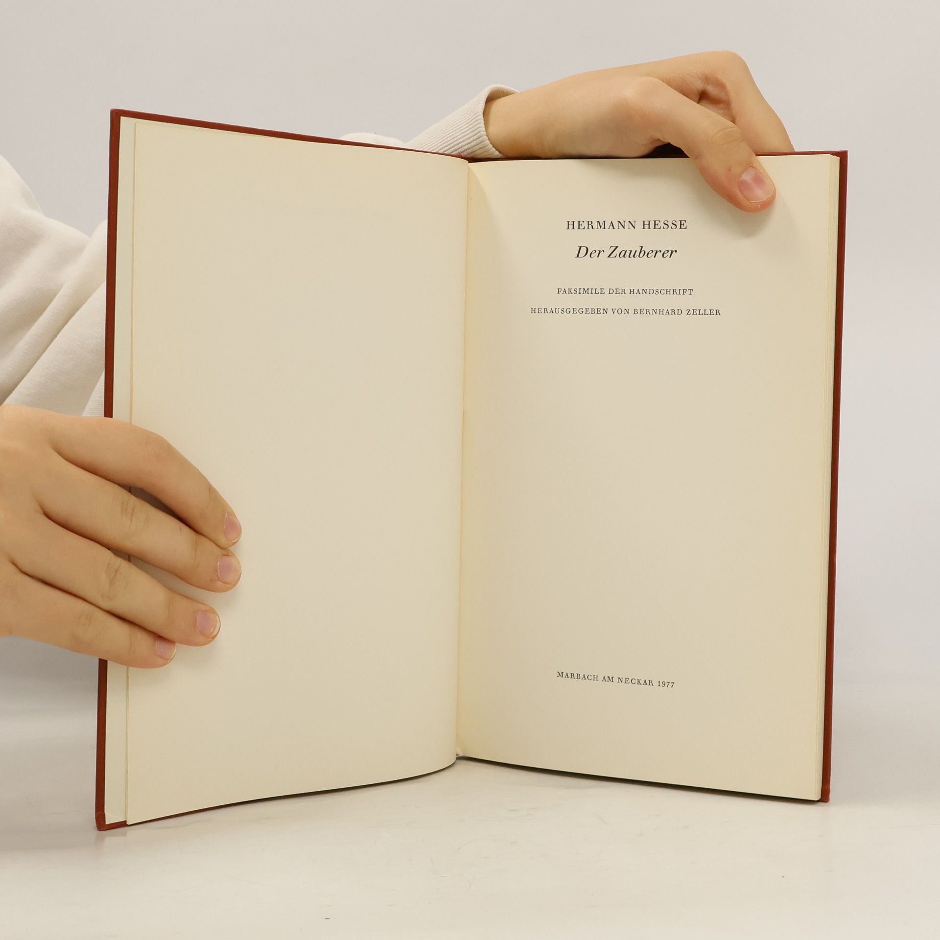 Hermann Hesse Der Zauberer