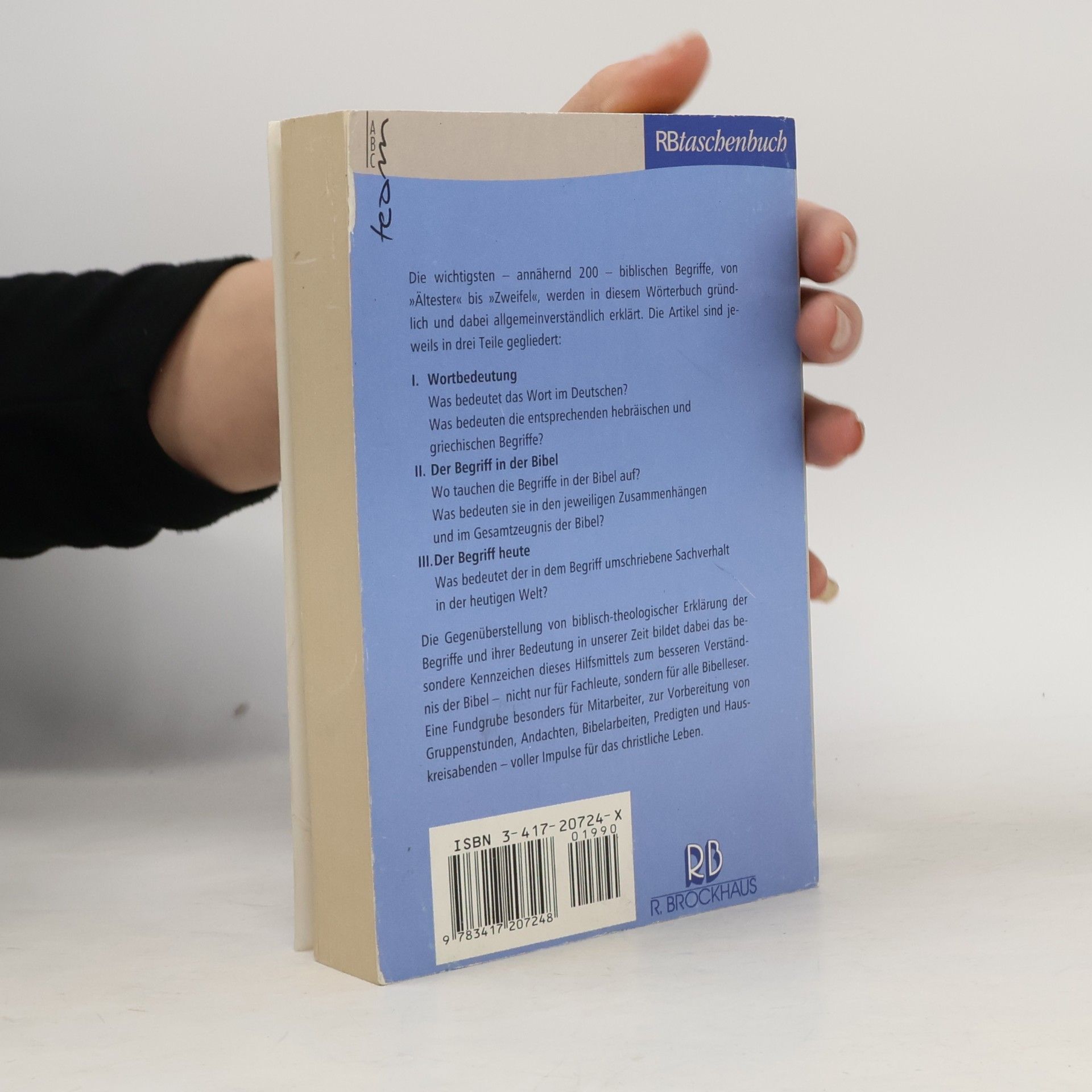 Jürgen Blunck Biblisches Wörterbuch