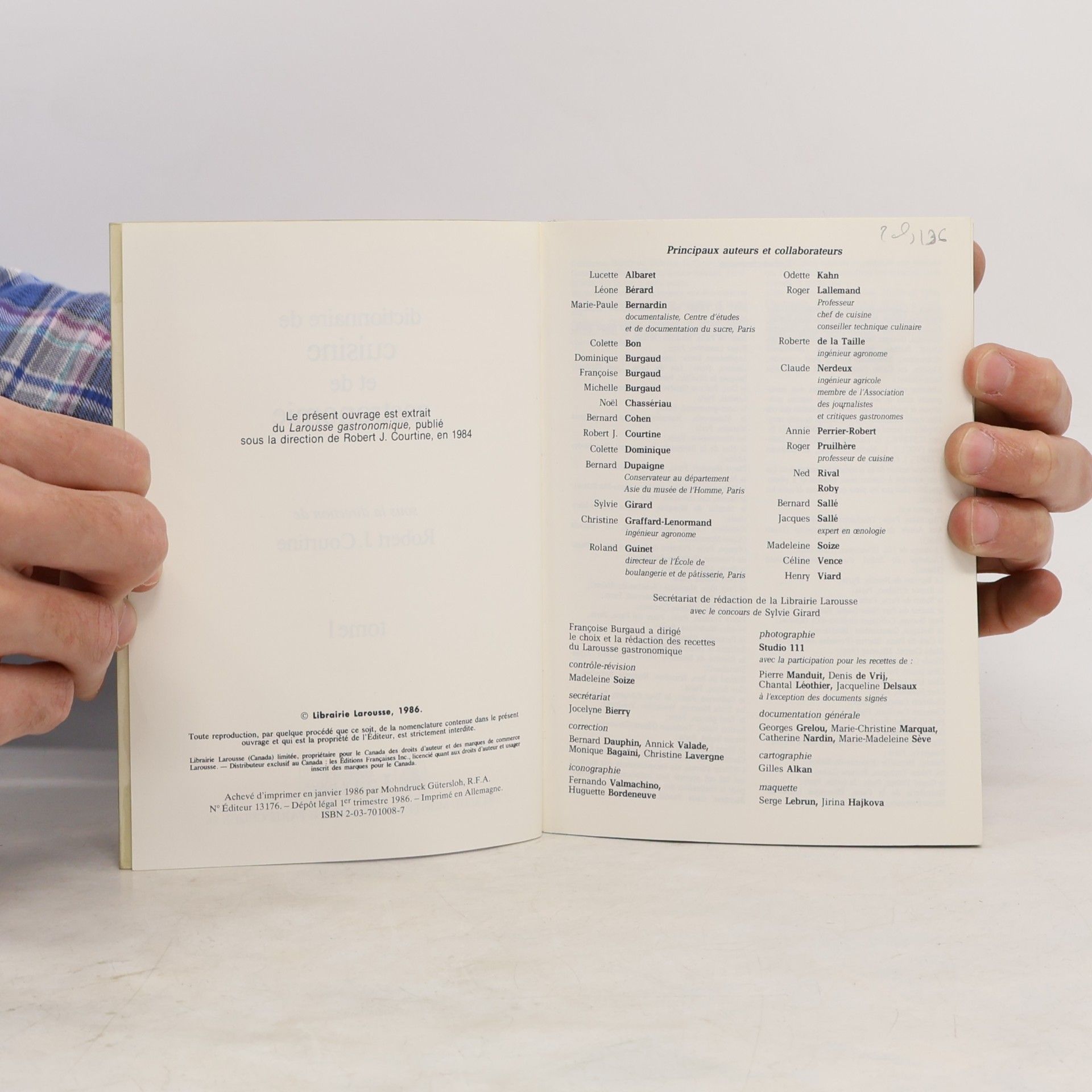 kolektiv Dictionnaire de cuisine et de gastronomie 1