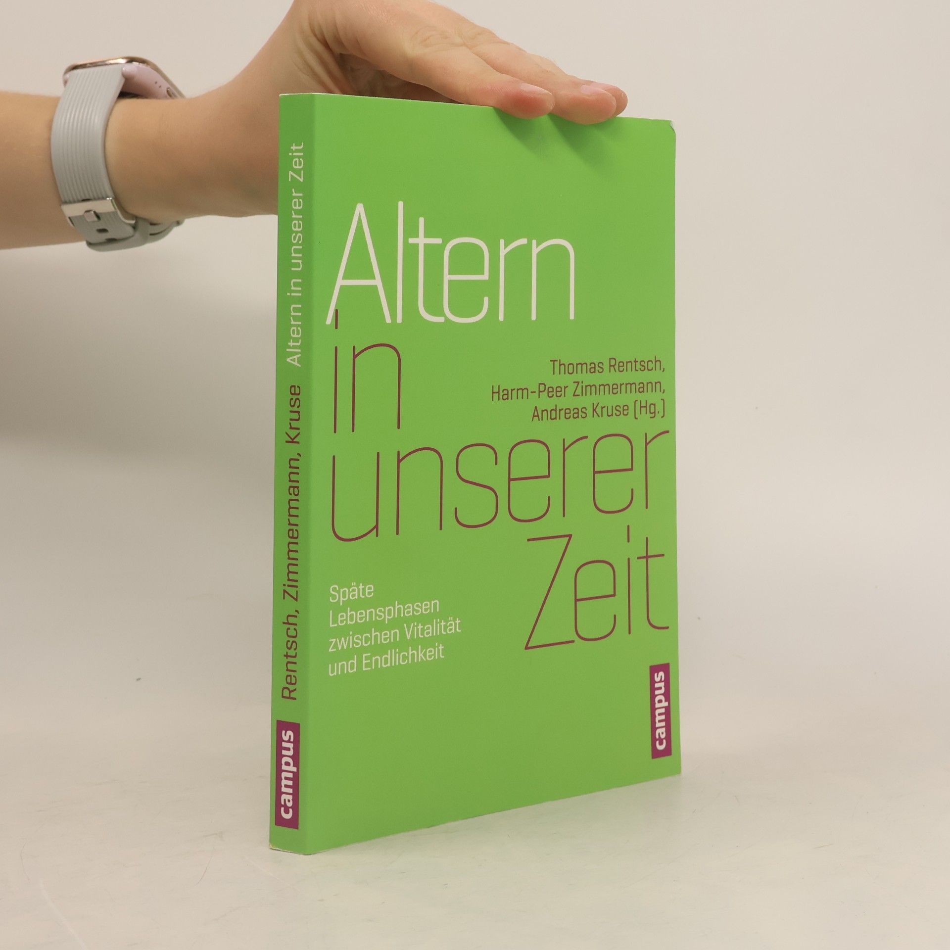 Harm-Peer Zimmermann Altern in unserer Zeit