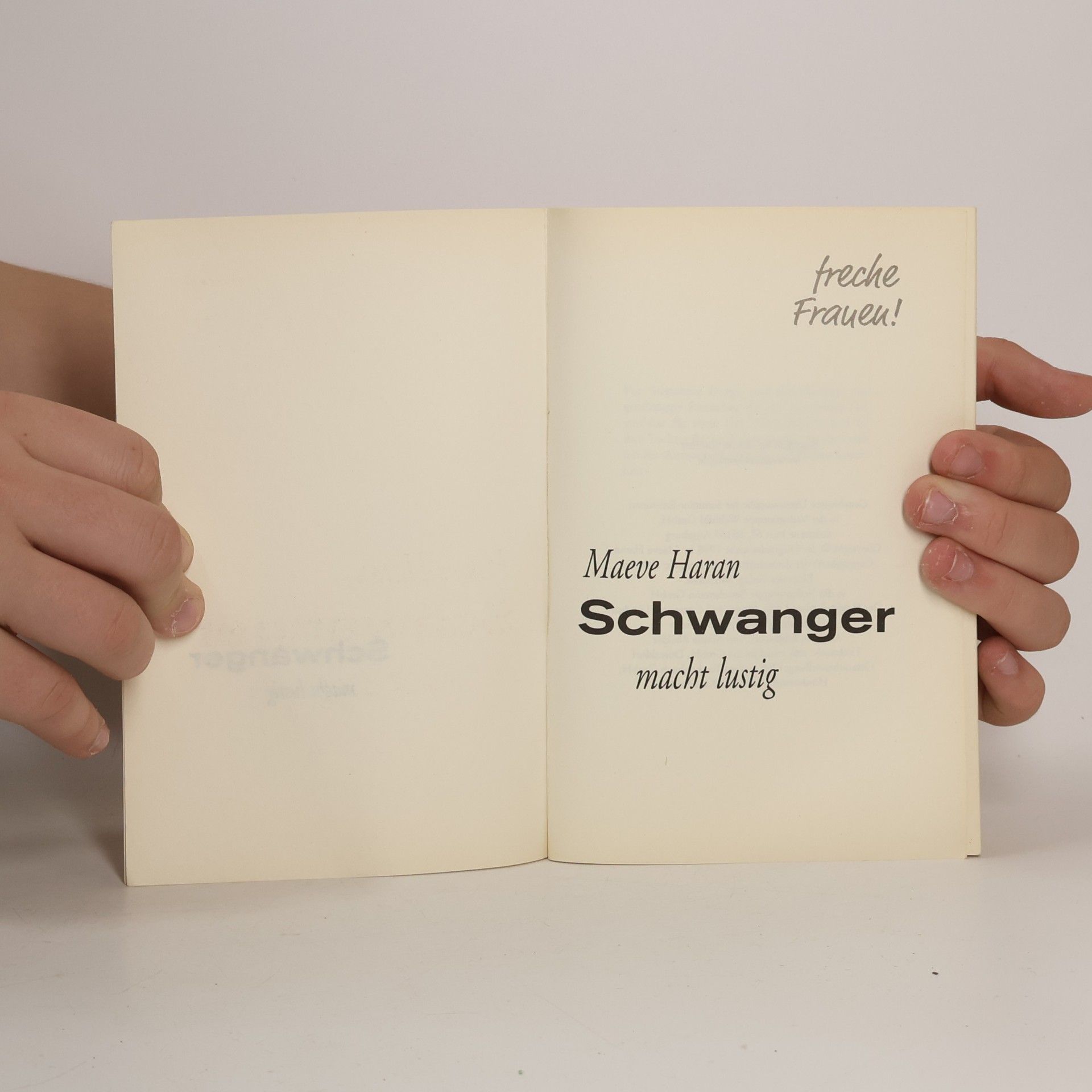 Maeve Haran Schwanger macht lustig