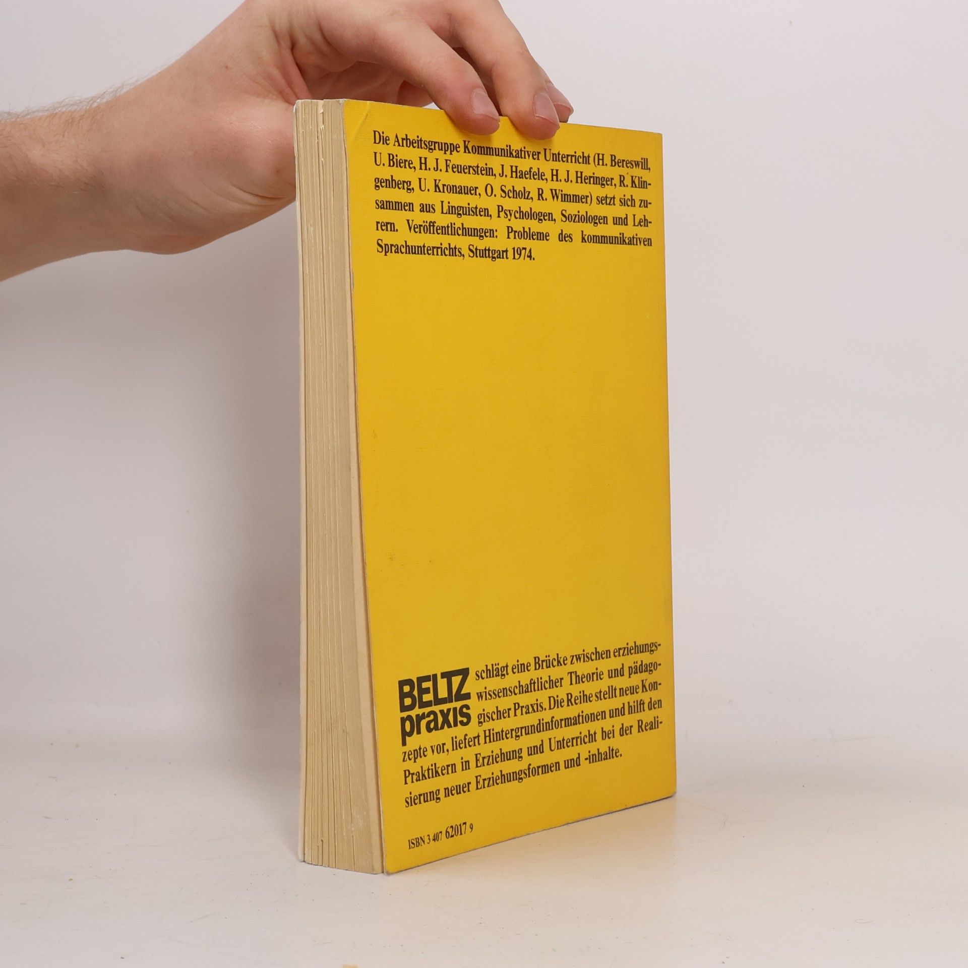 Hans Jürgen Heringer Handbuch zum kommunikativen Sprachunterricht
