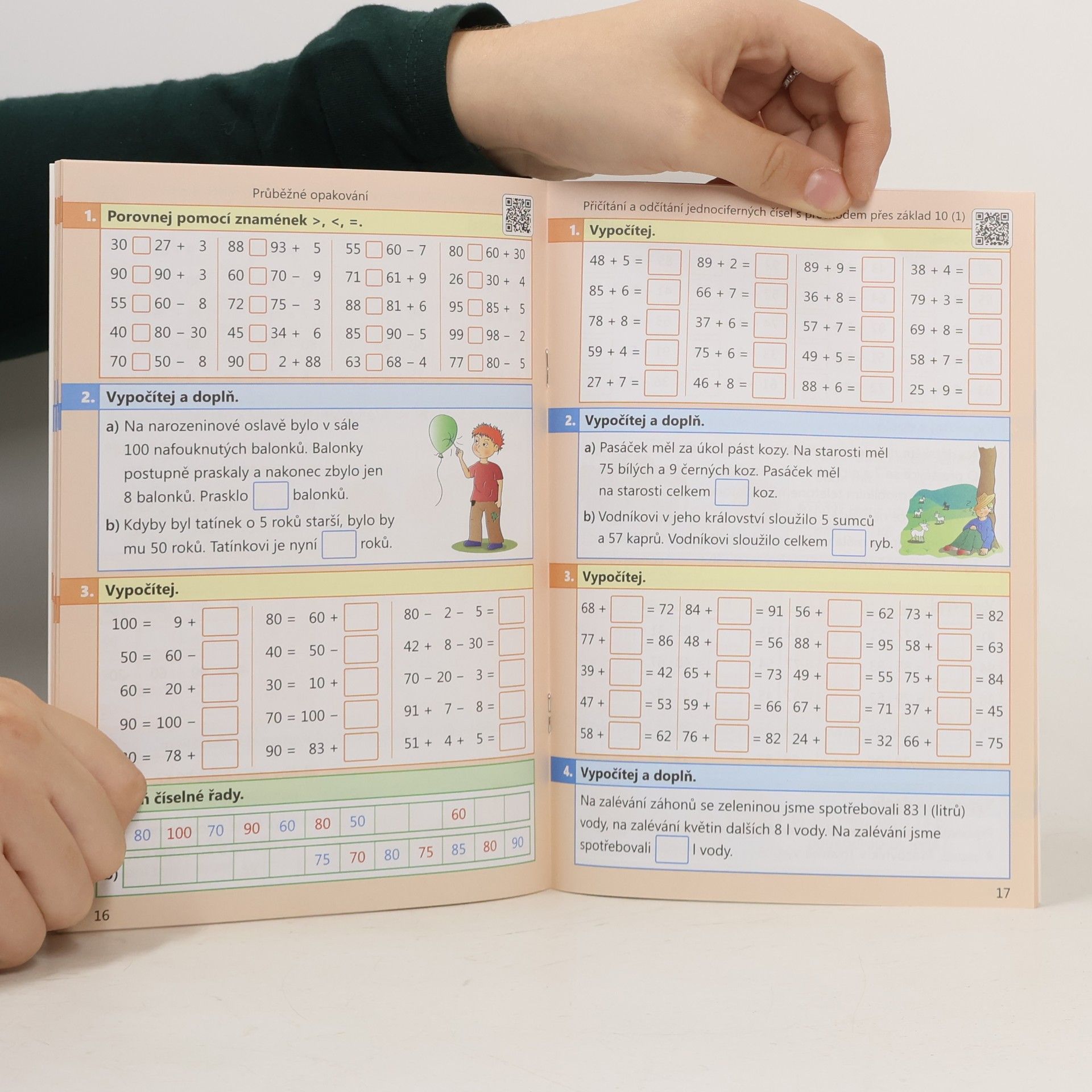 František Novák Testíky pro druháky : Matematika, počítání do sta 2. díl
