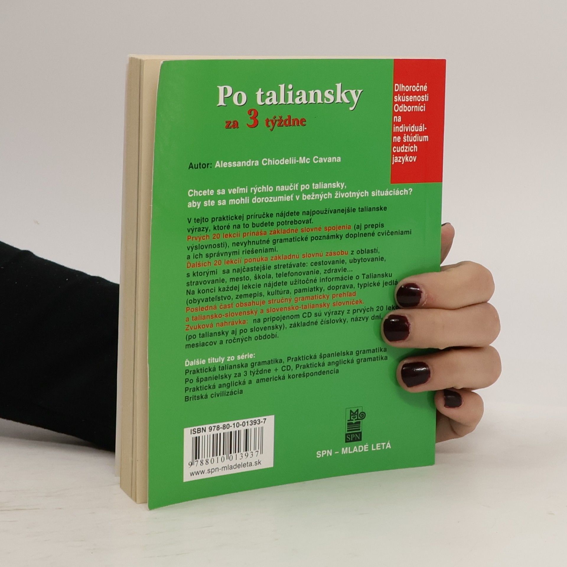 Alessandra Chiodelli Mc Cavana Po taliansky za 3 týždne