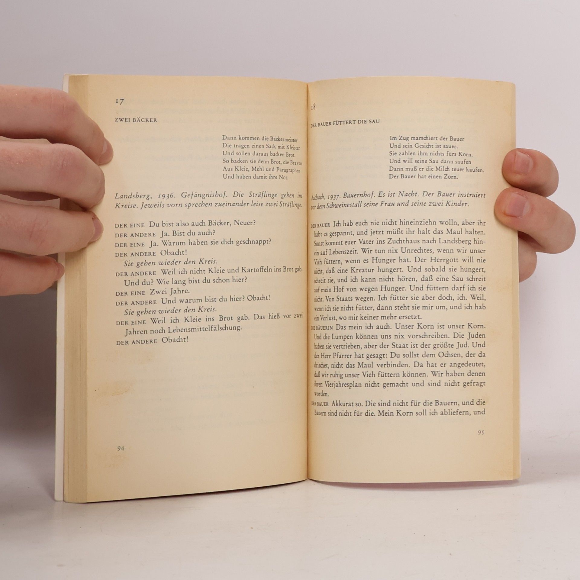 Bertolt Brecht Furcht und Elend des Dritten Reiches