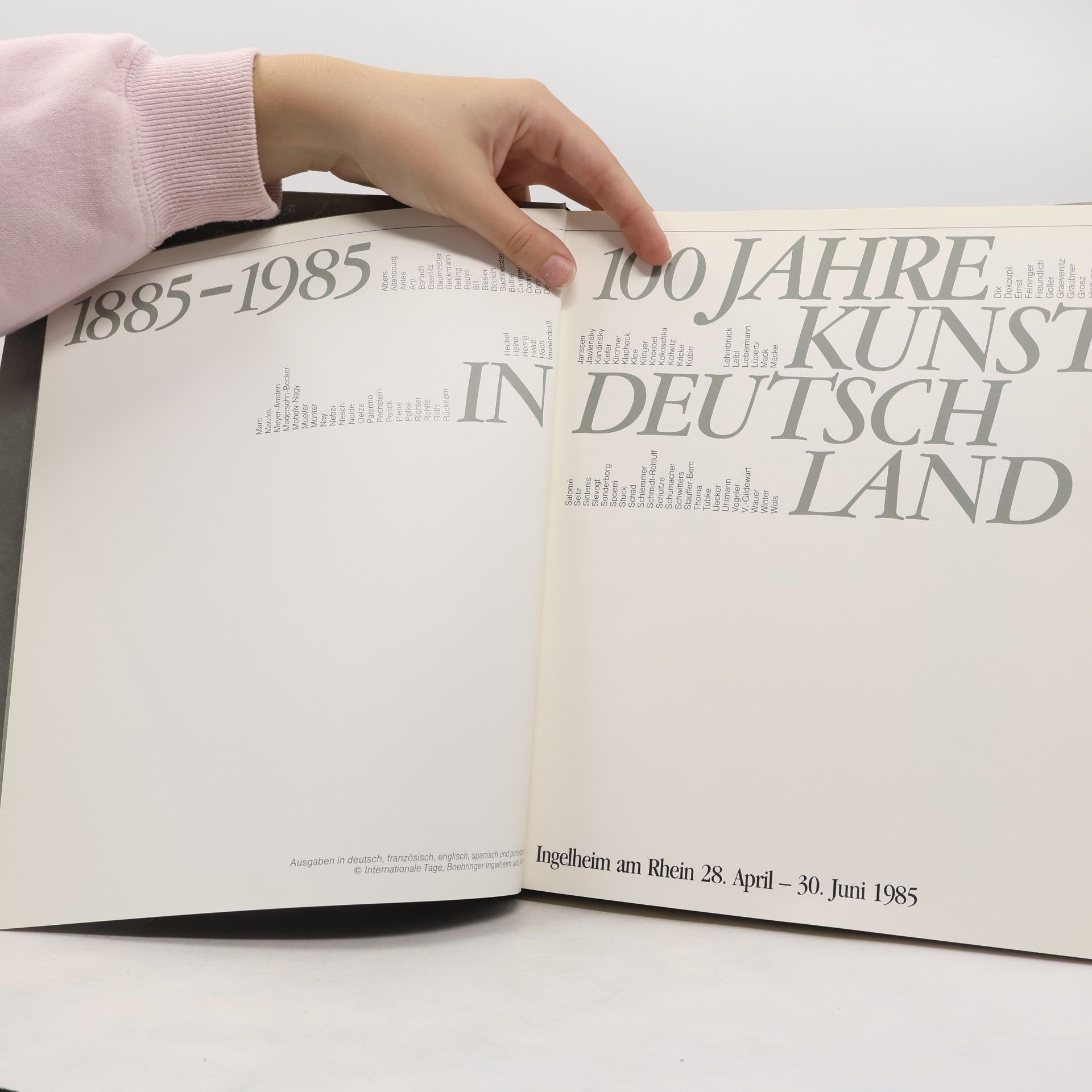 Kolektiv autorů 100 Jahre Kunst in Deutschland 1885-1985