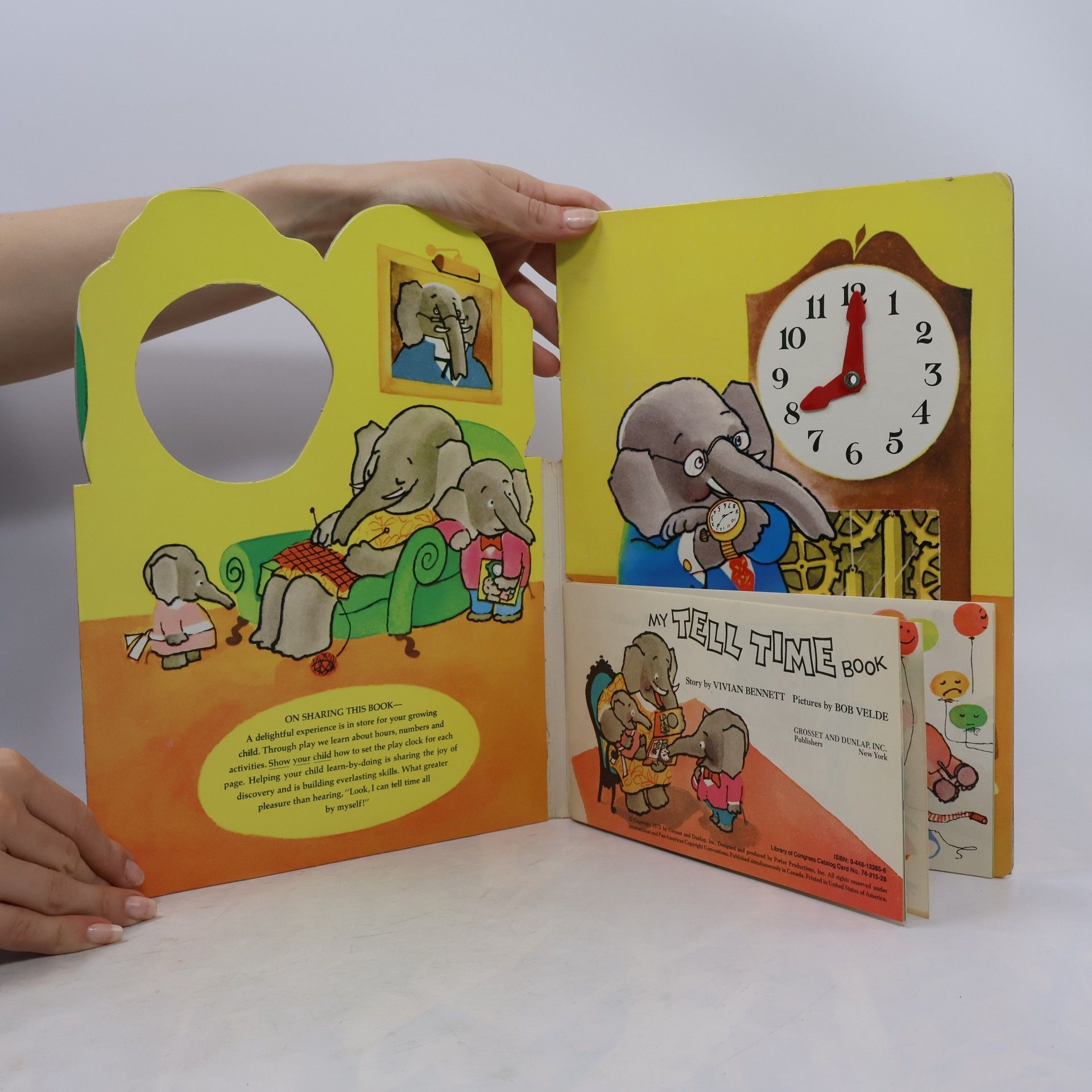 Vivian Bennett Grosset Learn-To-Do Book: My Tell Time Book