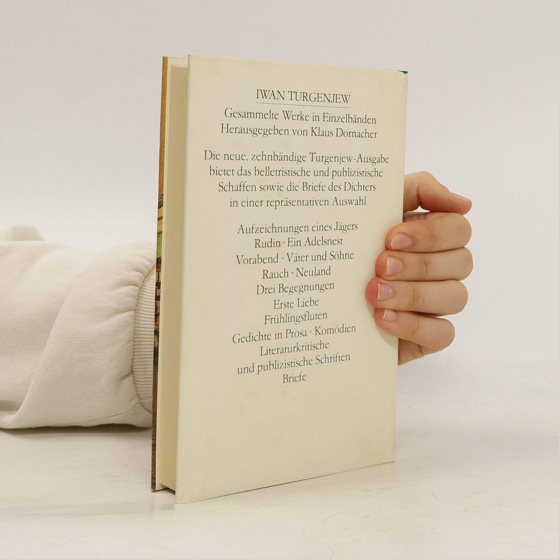 Iwan Turgenjew Literaturkritische und publizistische Schriften