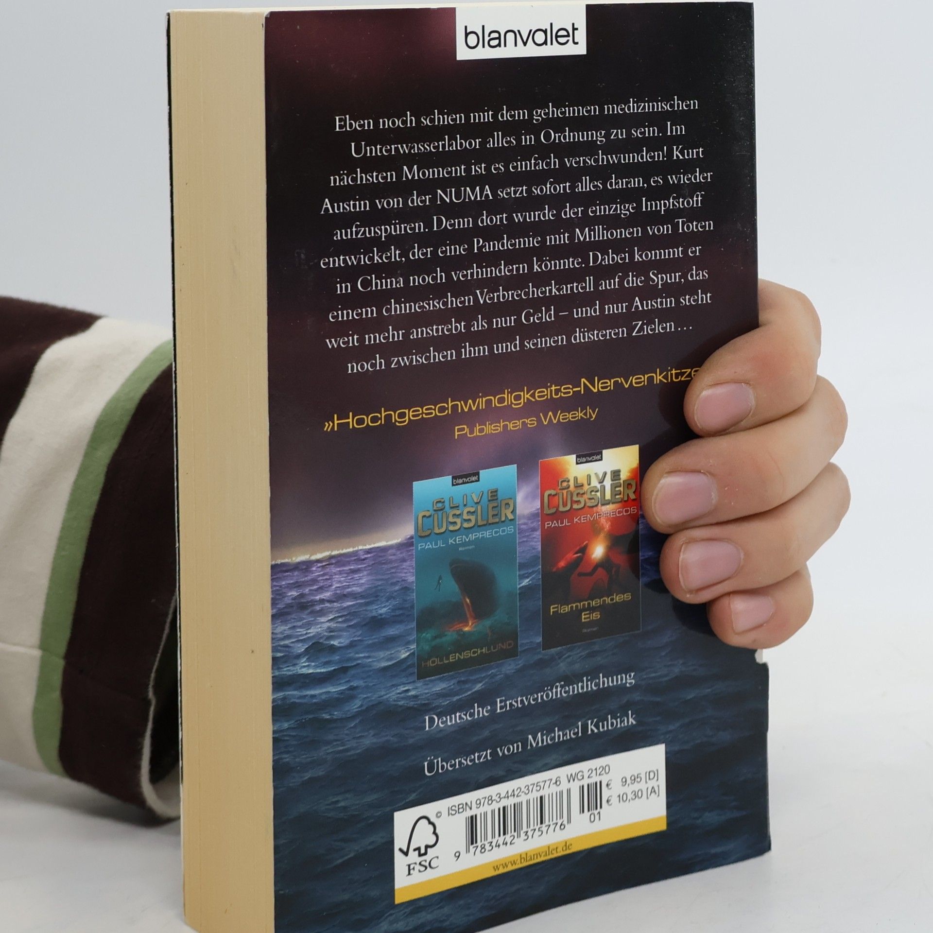 Clive Cussler Eiskalte Brandung