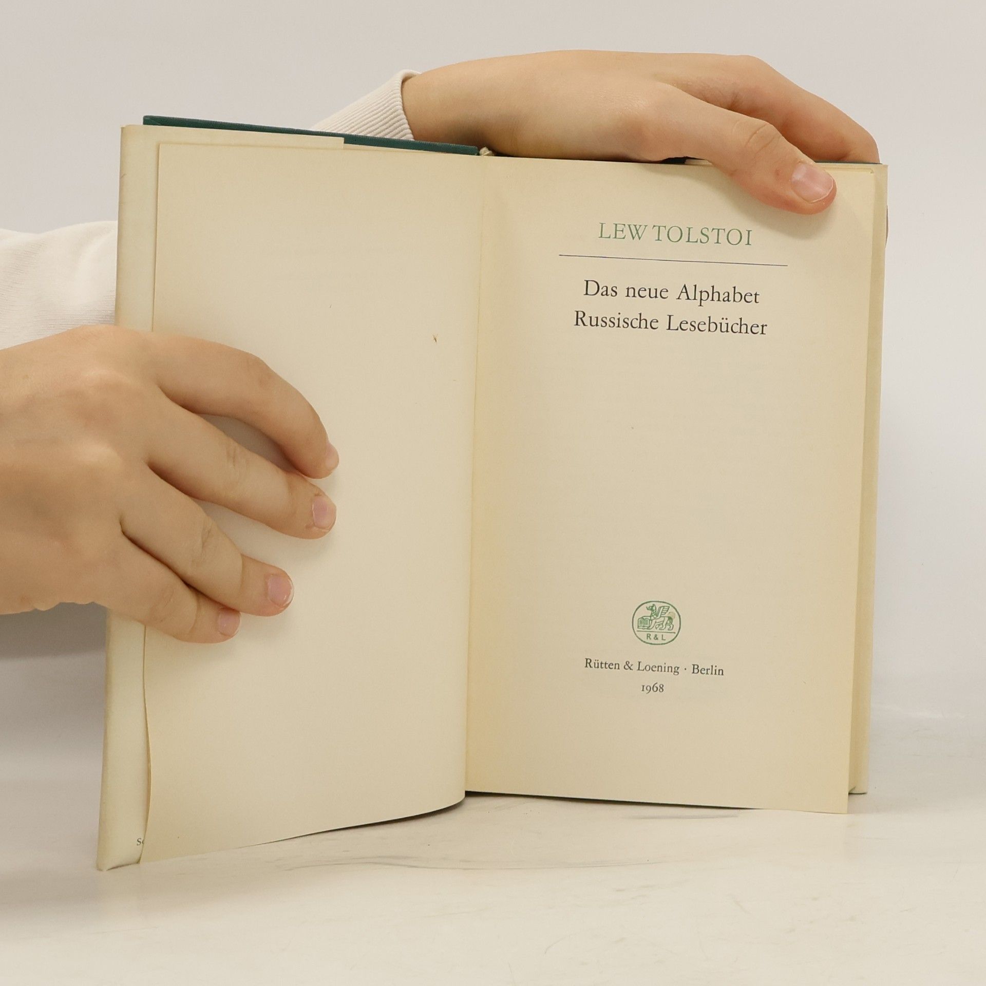Lev Nikolajevič Tolstoj Das neue Alphabet & Russische Lesebücher