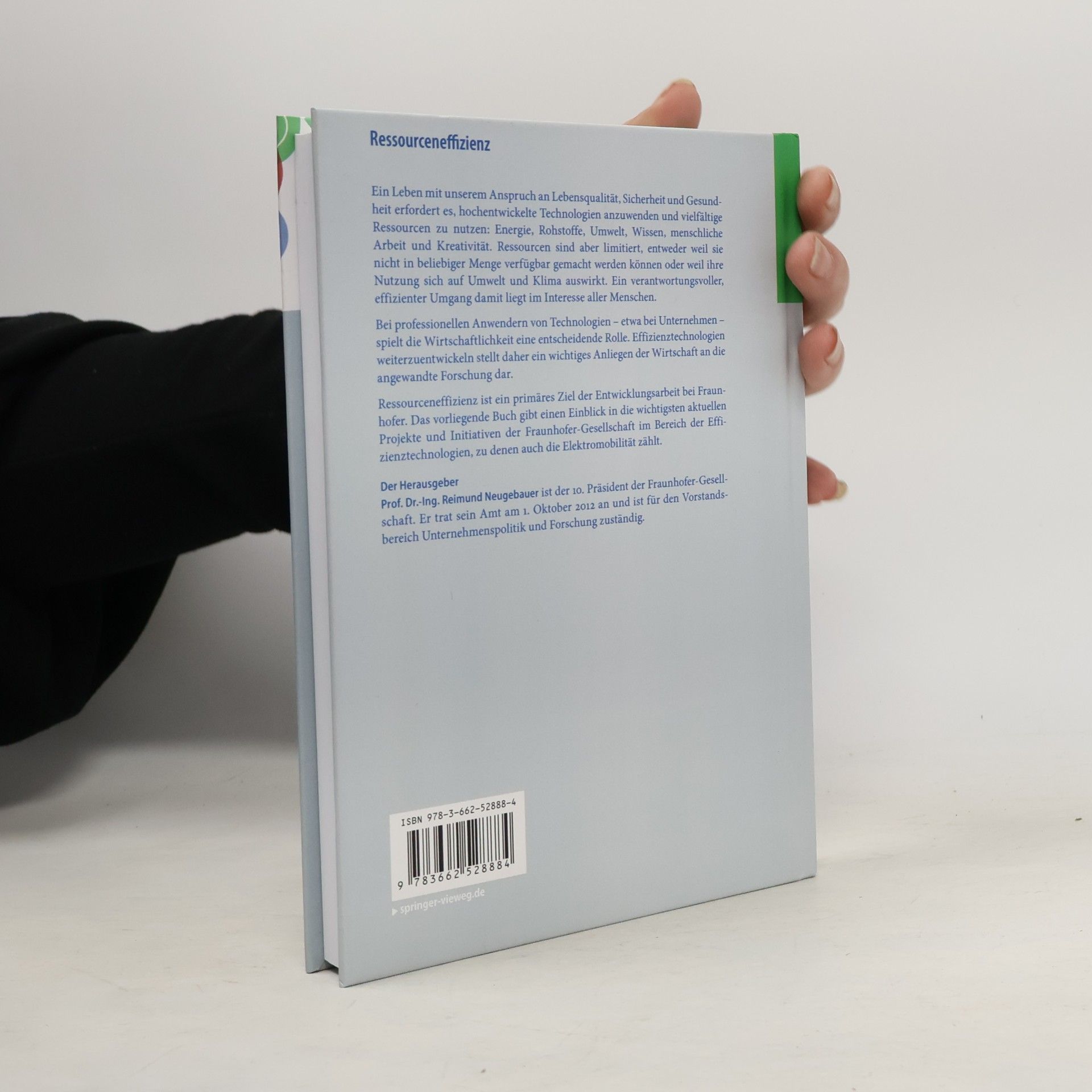 Reimund Neugebauer Ressourceneffizienz