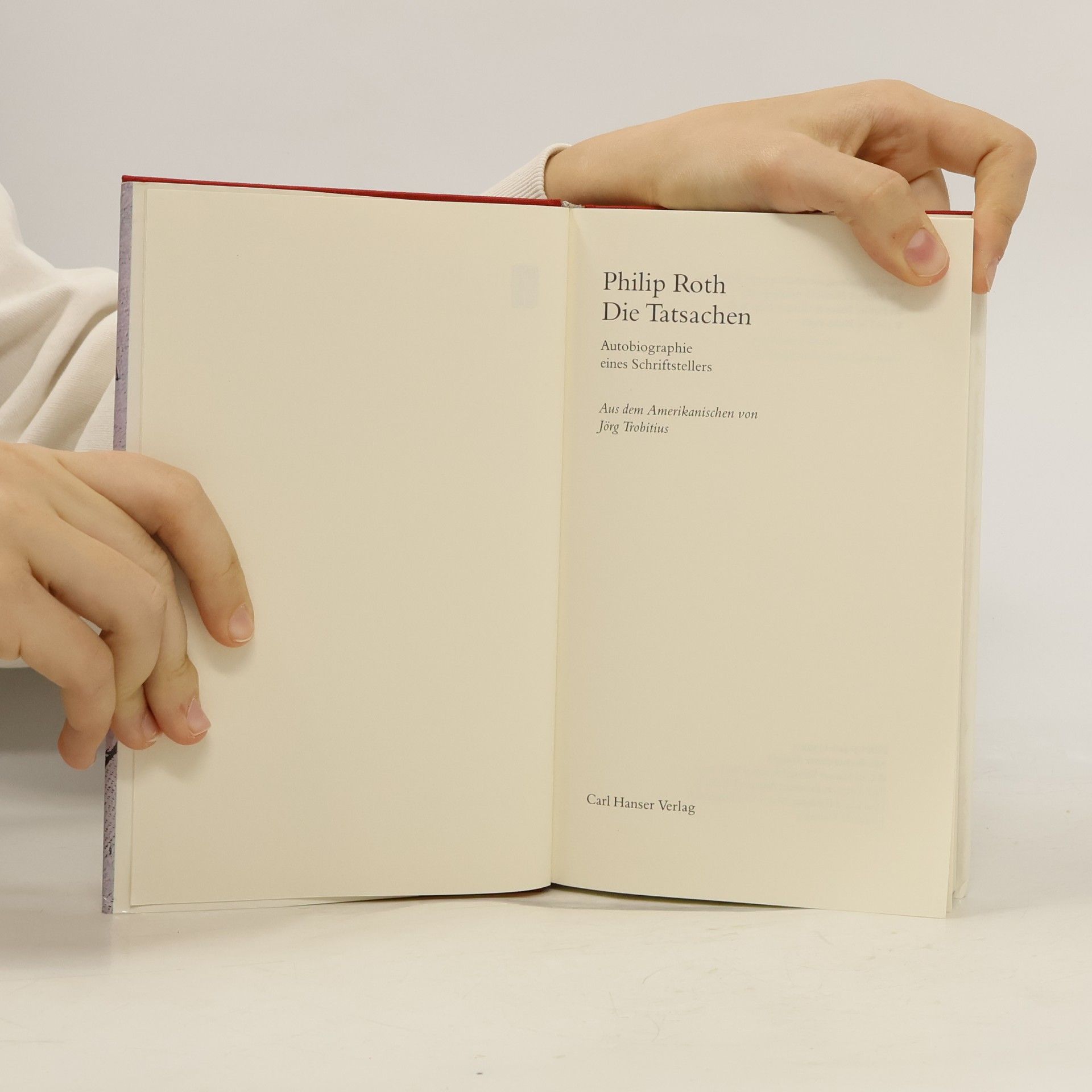 Philip Roth Tatsachen