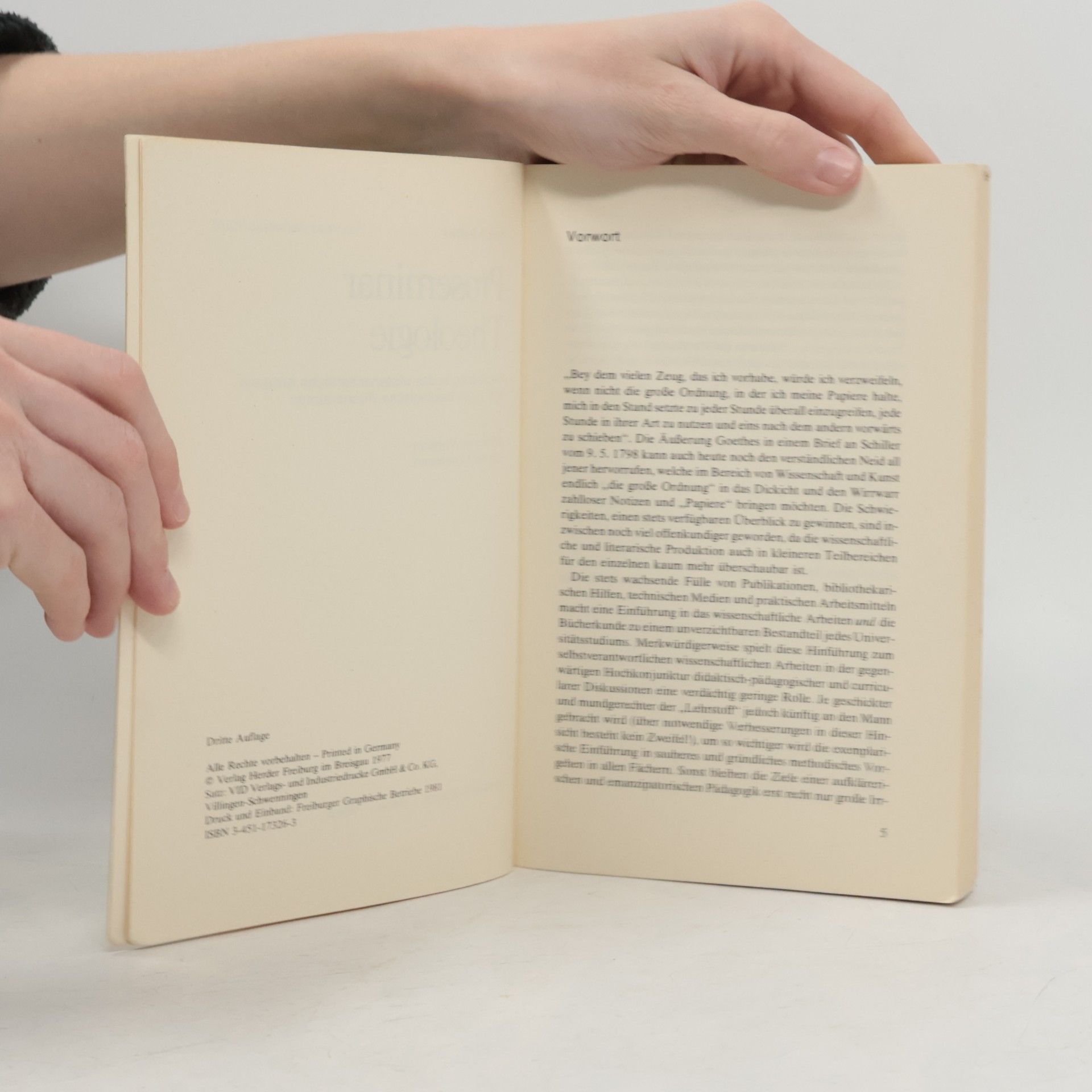 Albert Raffelt Proseminar Theologie : Einführung in das wissenschaftliche Arbeiten und in die theologische Bücherkunde