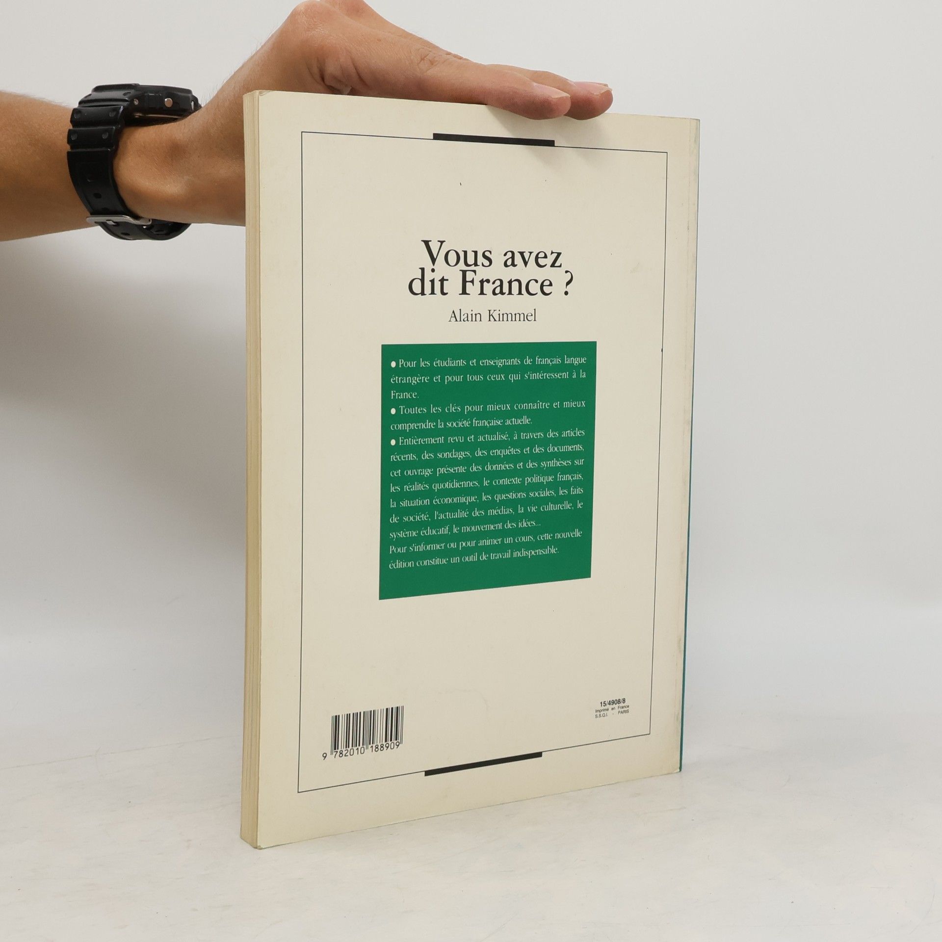 Alain Kimmel Vous avez dit France? - Nouvelle édition