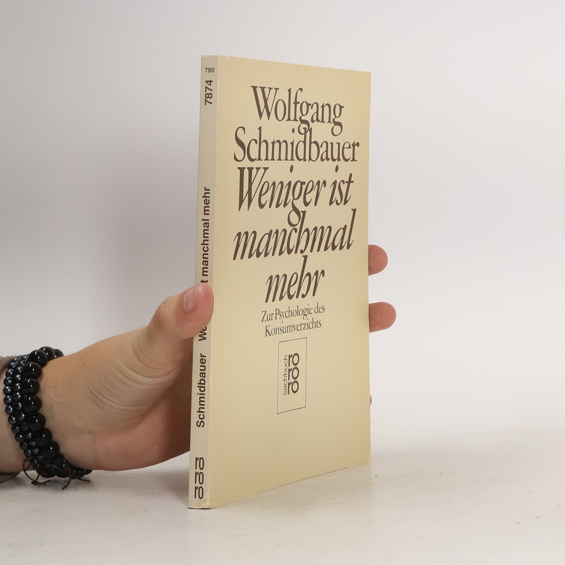 Dr. Wolfgang Schmidbauer Weniger ist manchmal mehr