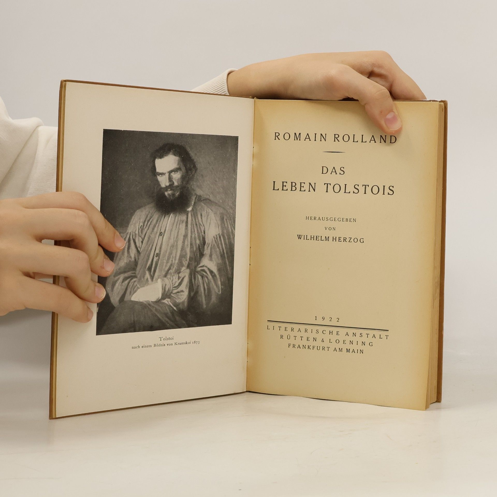 Wilhelm Herzog Das Leben Tolstois