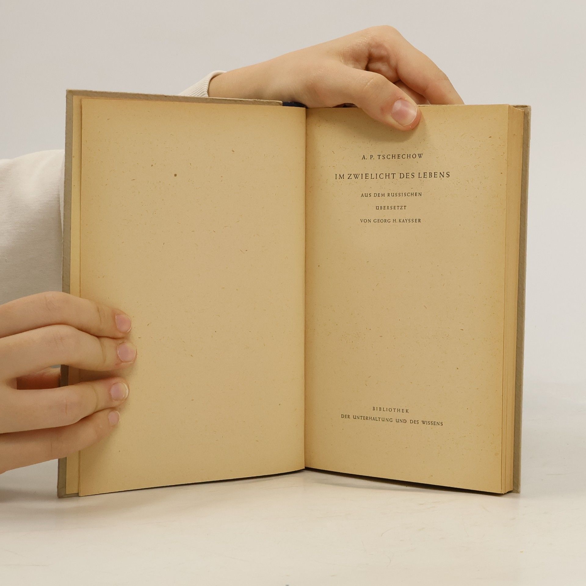Anton Chekhov Im Zwielicht des Lebens