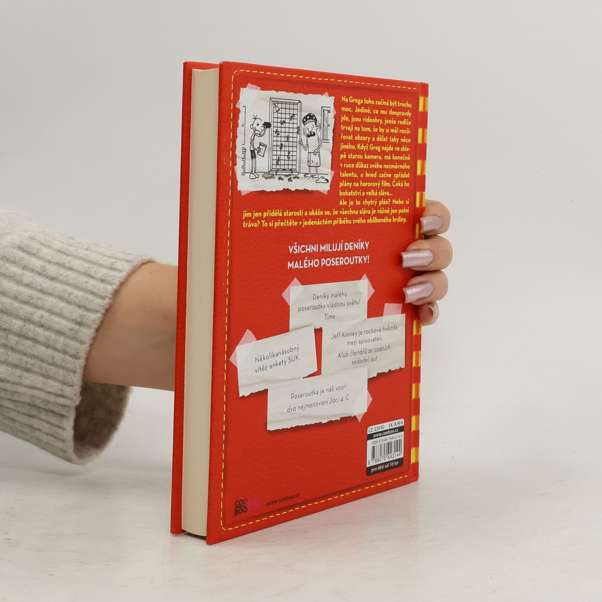 Jeff Kinney Deník malého poseroutky 11. Všechna sláva...