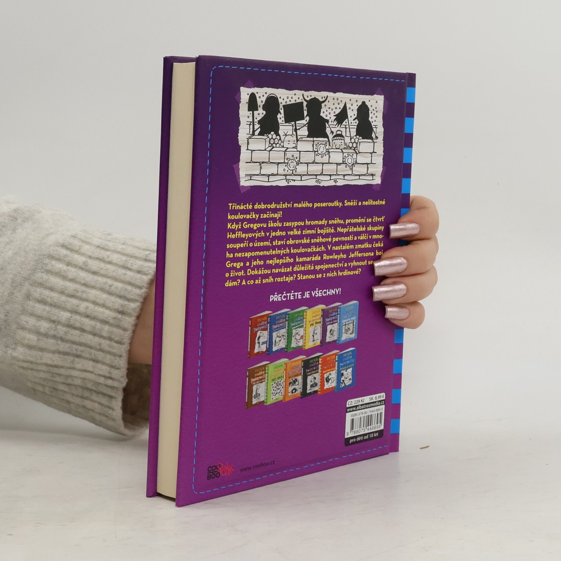 Jeff Kinney Deník malého poseroutky 13. Radosti zimy