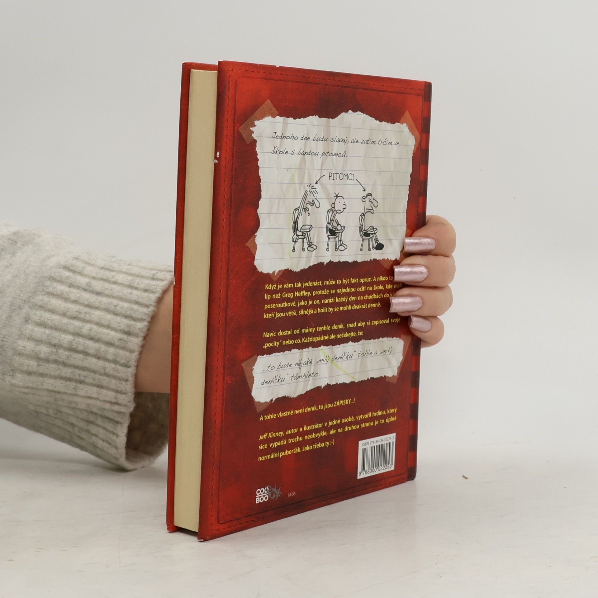 Jeff Kinney Deník malého poseroutky 1
