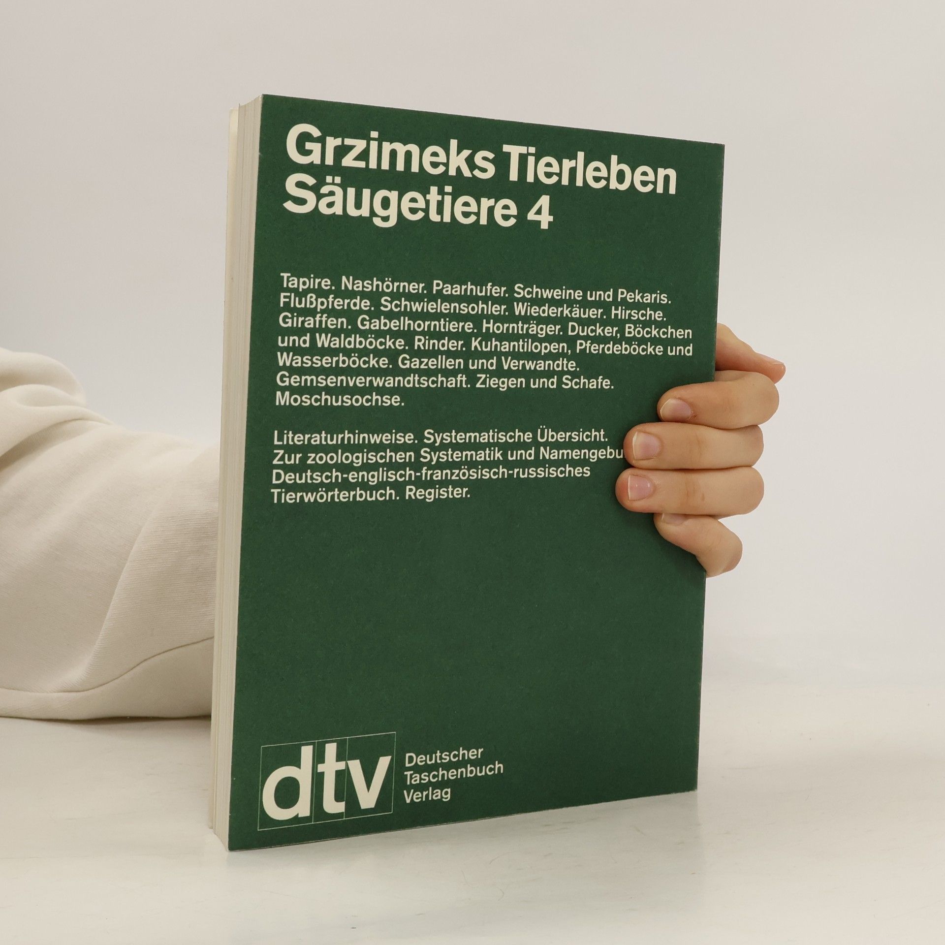 Bernhard Grzimek Grzimeks Tierleben 13. Säugetiere 4