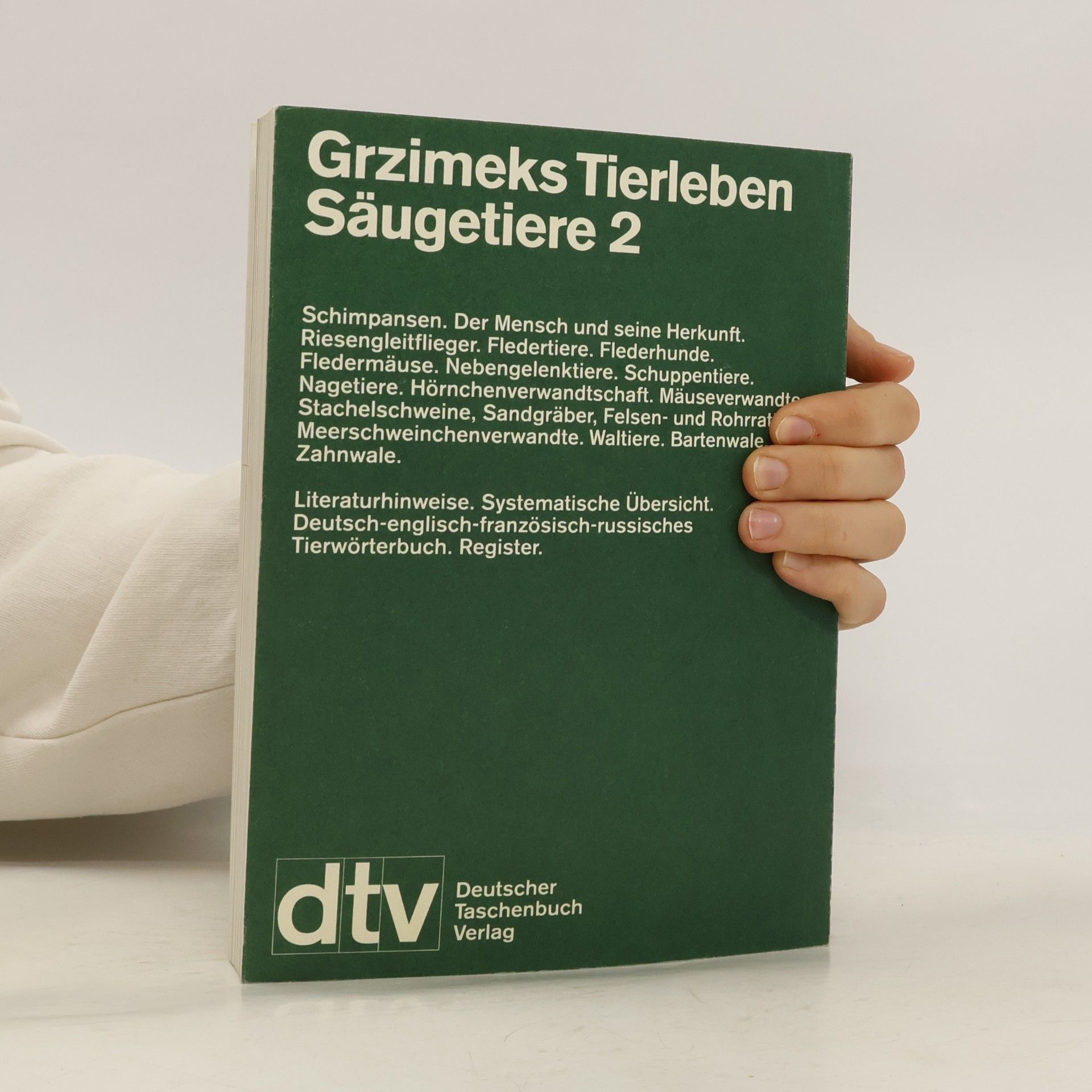Bernhard Grzimek Grzimeks Tierleben. Säugetiere 2