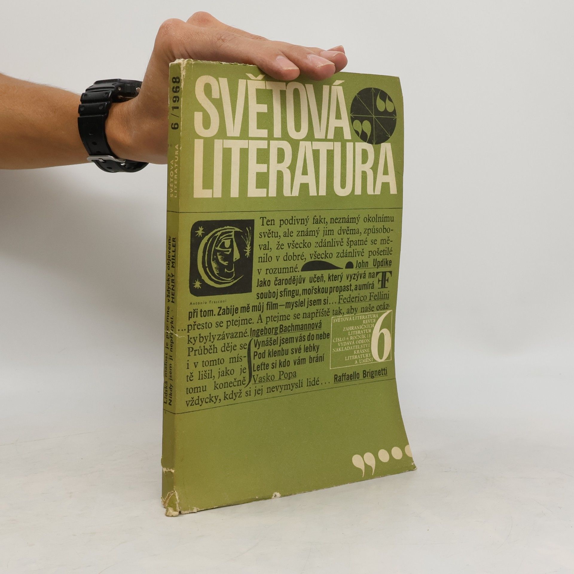 Kolektiv autorů Světová literatura 6/1968