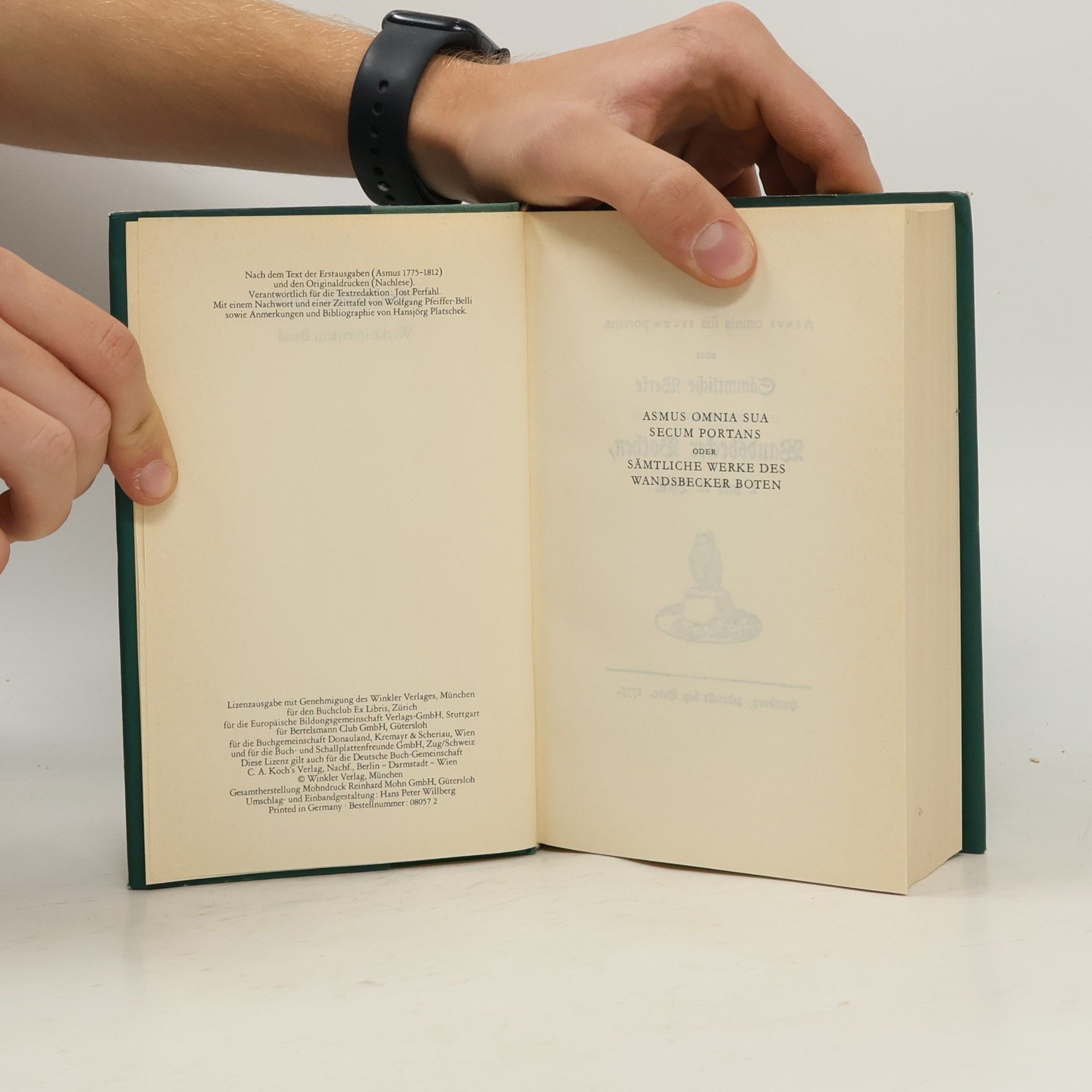Matthias Claudius Claudius: Werke