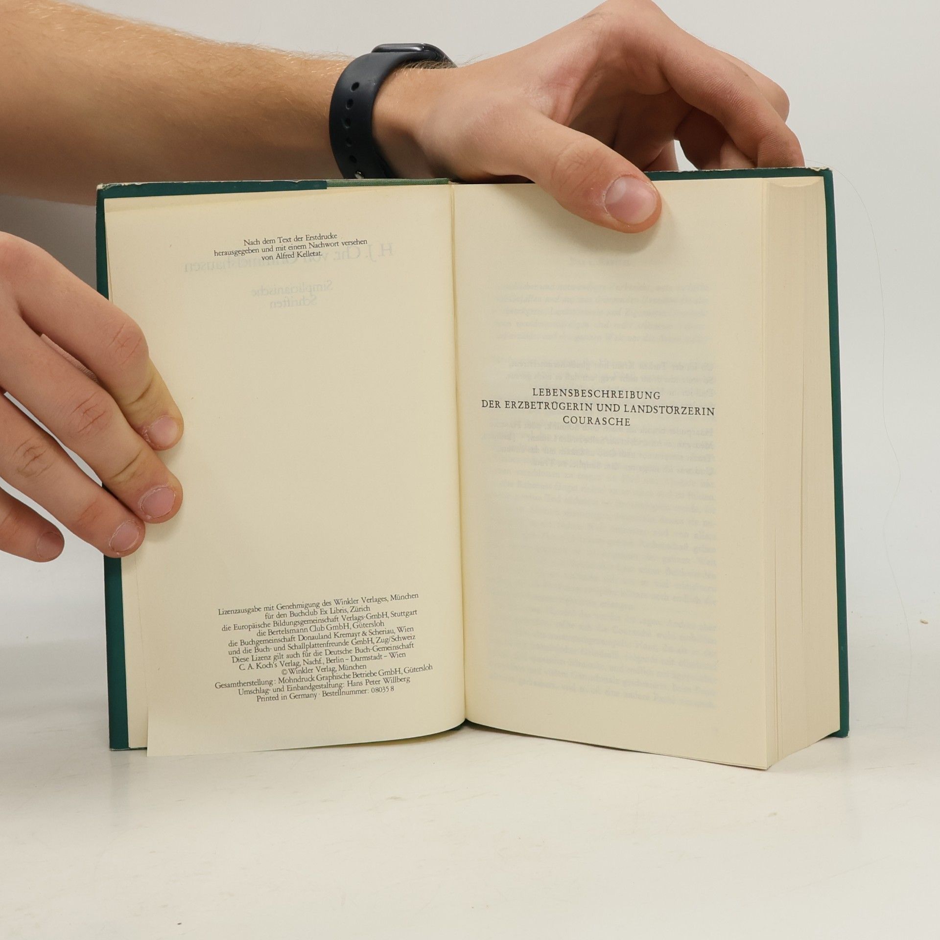 Hans Jakob Christoffel von Grimmelshausen Simplicianische Schriften