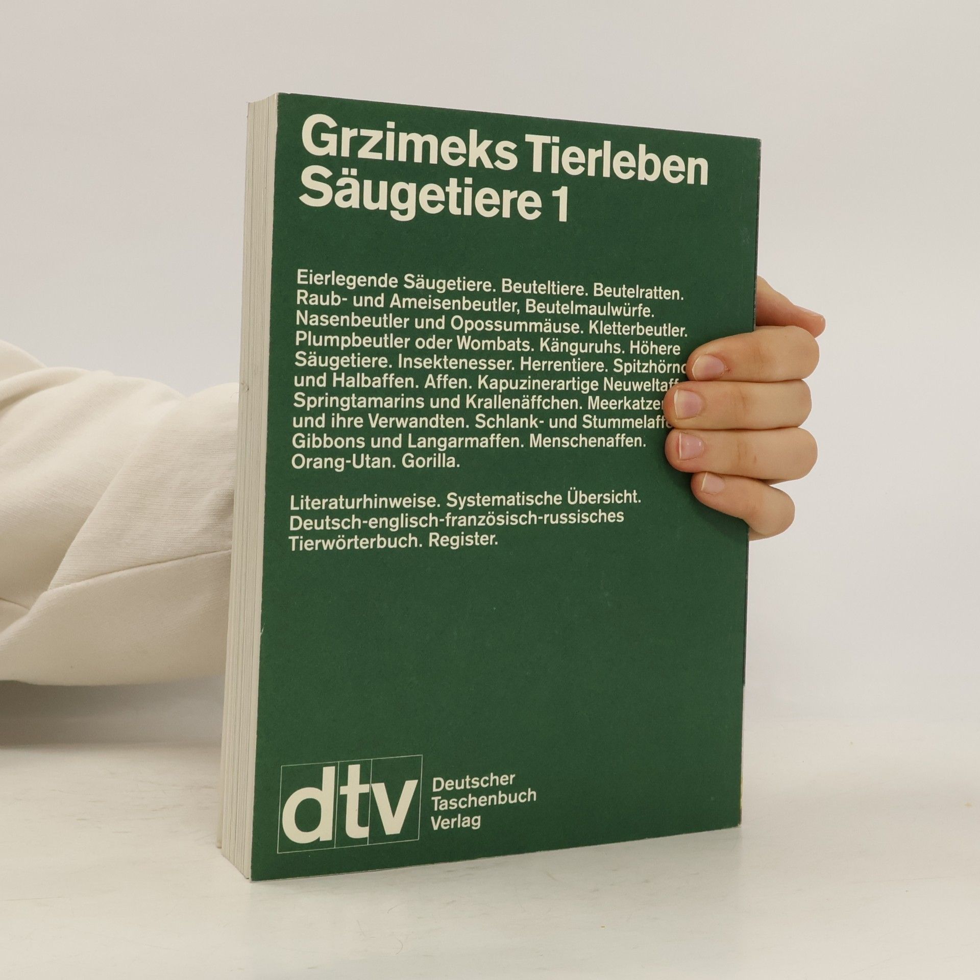 Bernhard Grzimek Grzimeks Tierleben 10. Säugetiere 1