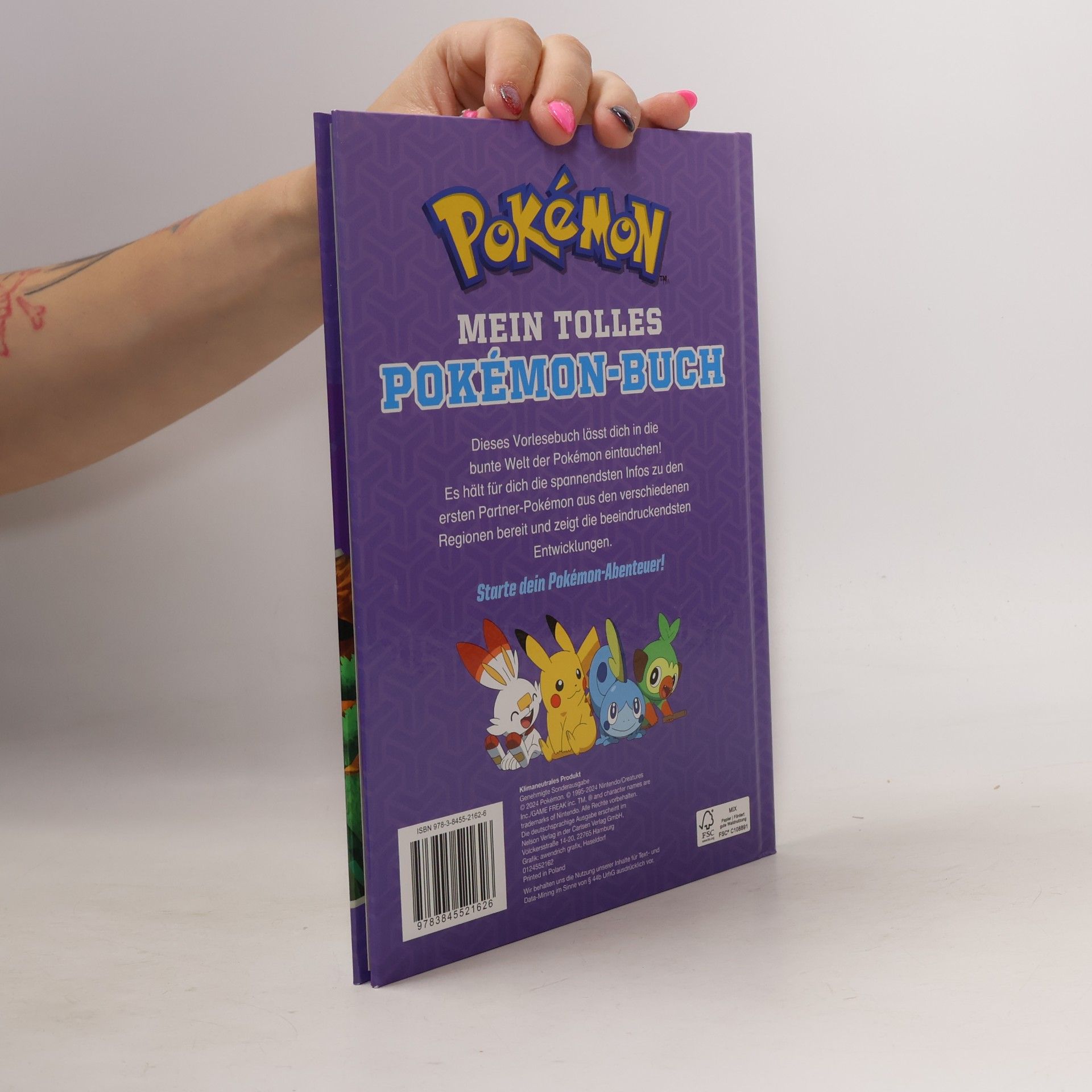 Kolektív autorov Pokémon. Mein tolles Pokémon-Buch