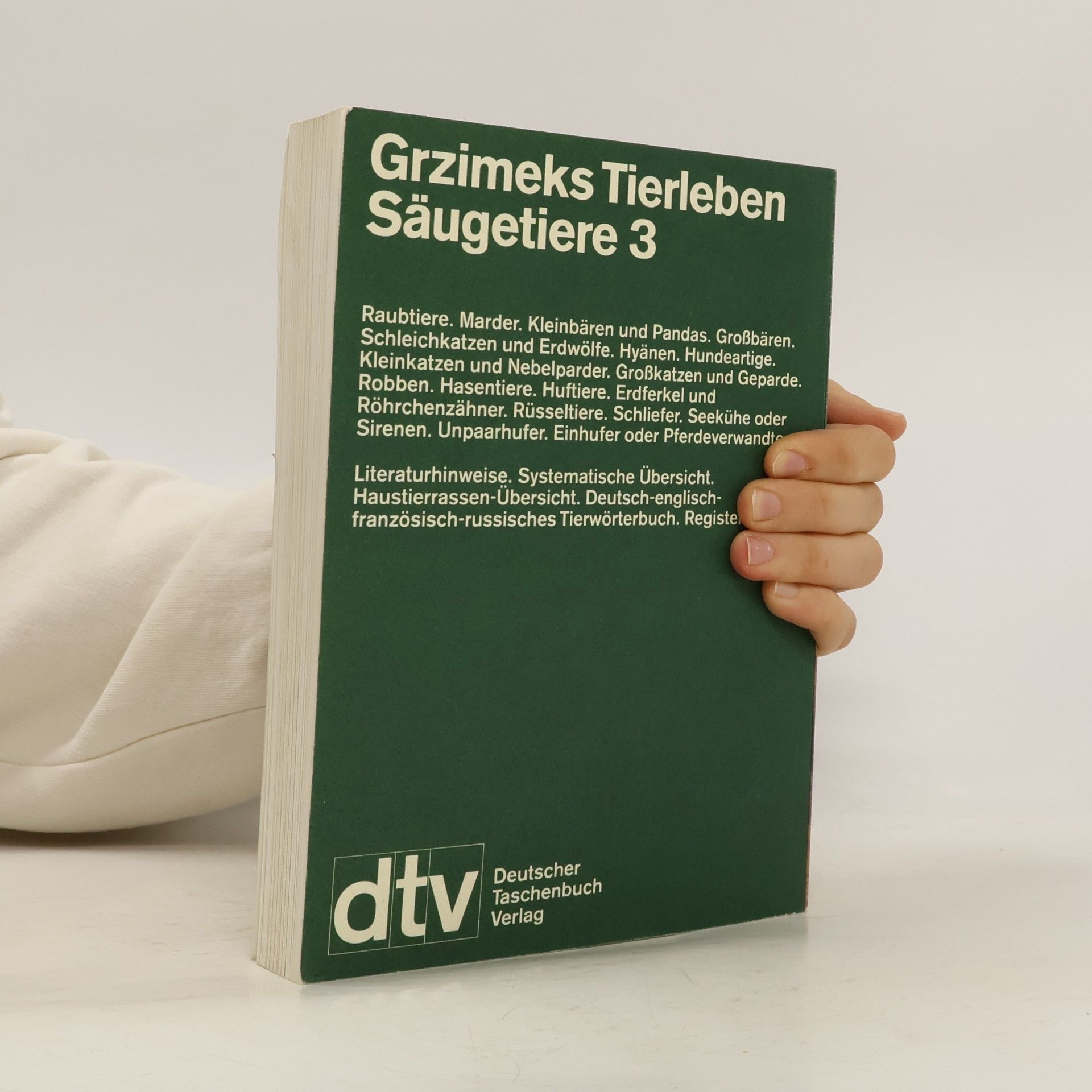 Bernhard Grzimek Grzimeks Tierleben 12. Säugetiere 3