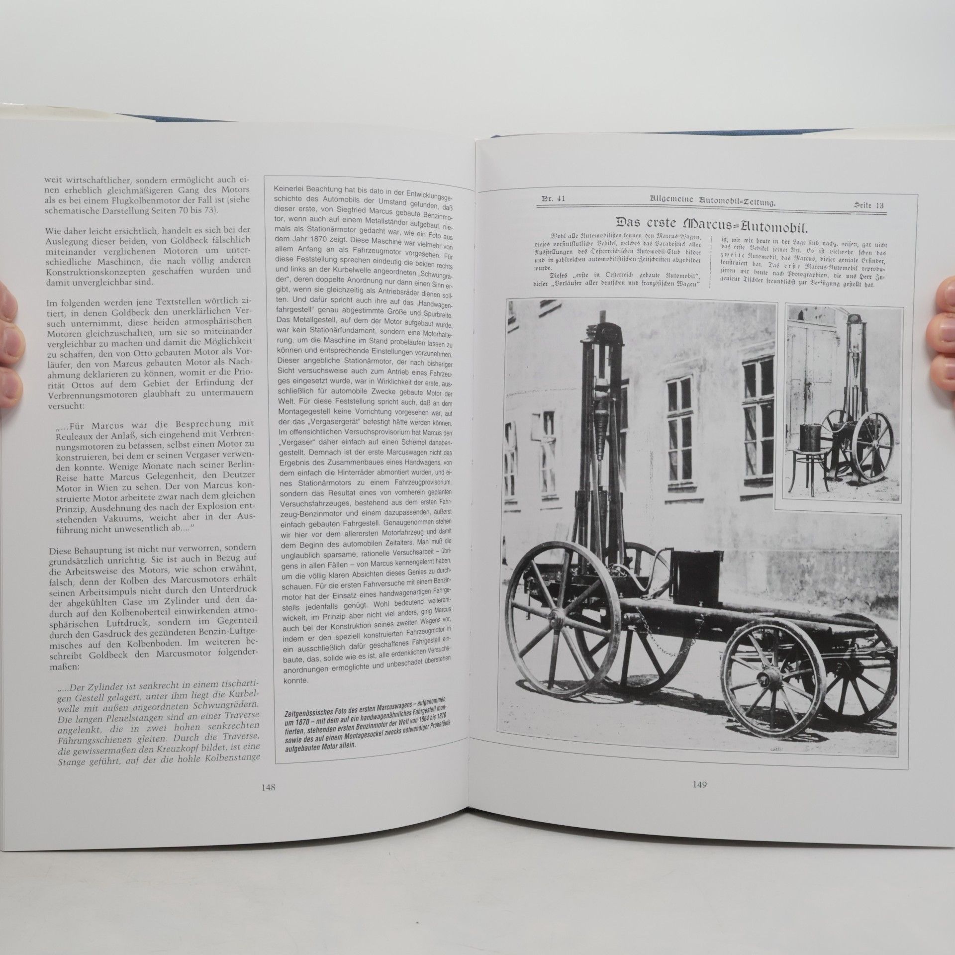 Alfred Buberl Die Automobile des Siegfried Marcus
