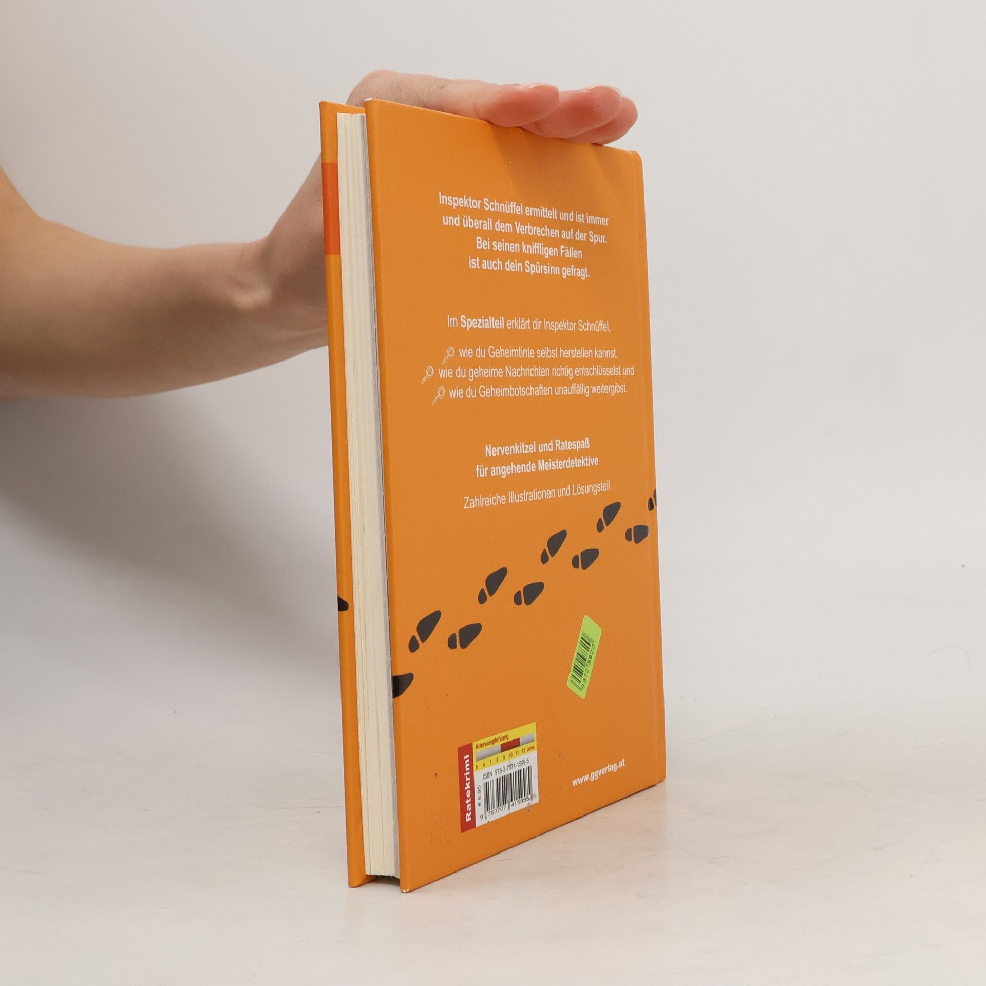 Karin Ammerer Inspektor Schnüffels geheime Ratekrimi Bibliothek - Knack den Code!