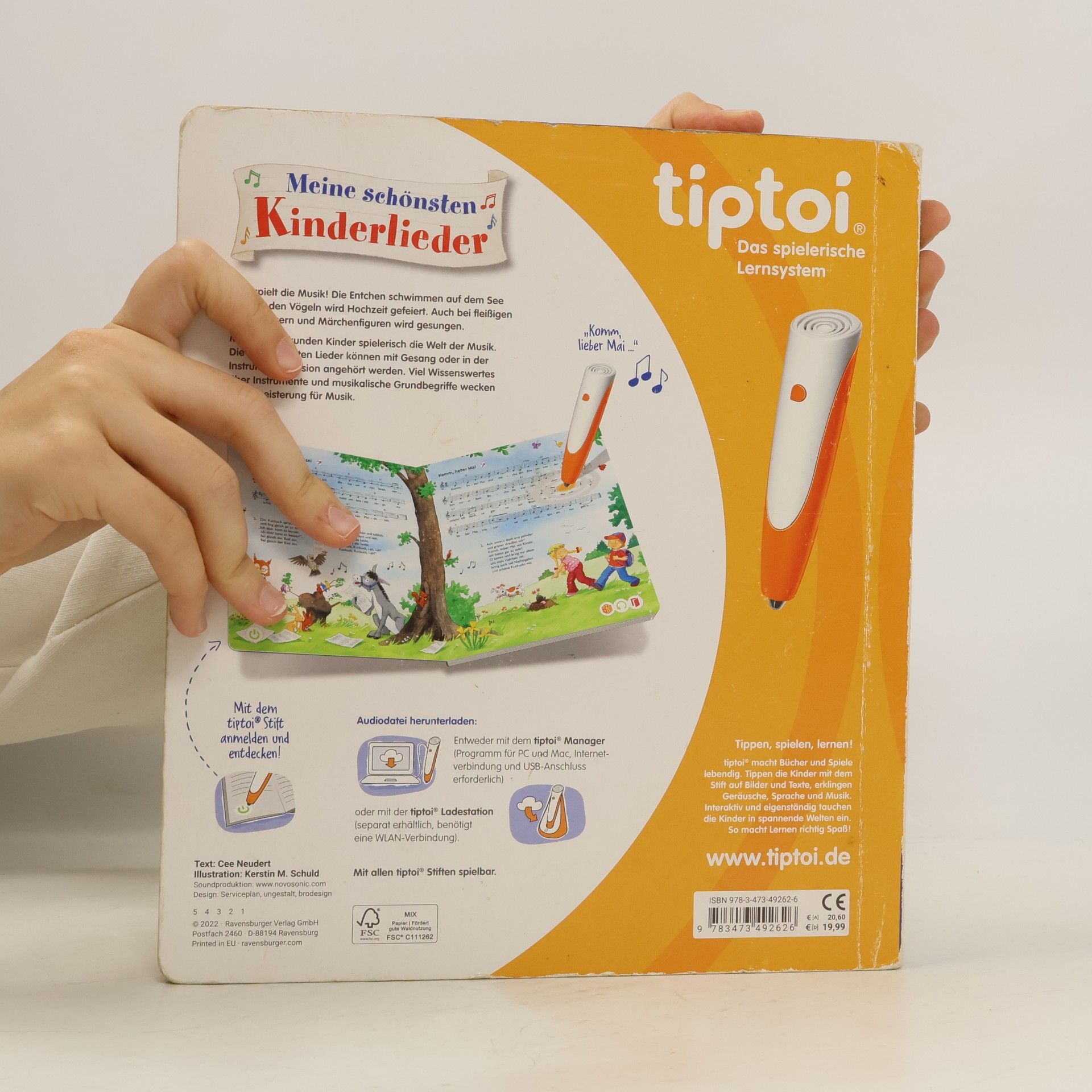Cee Neudert tiptoi® Meine schönsten Kinderlieder