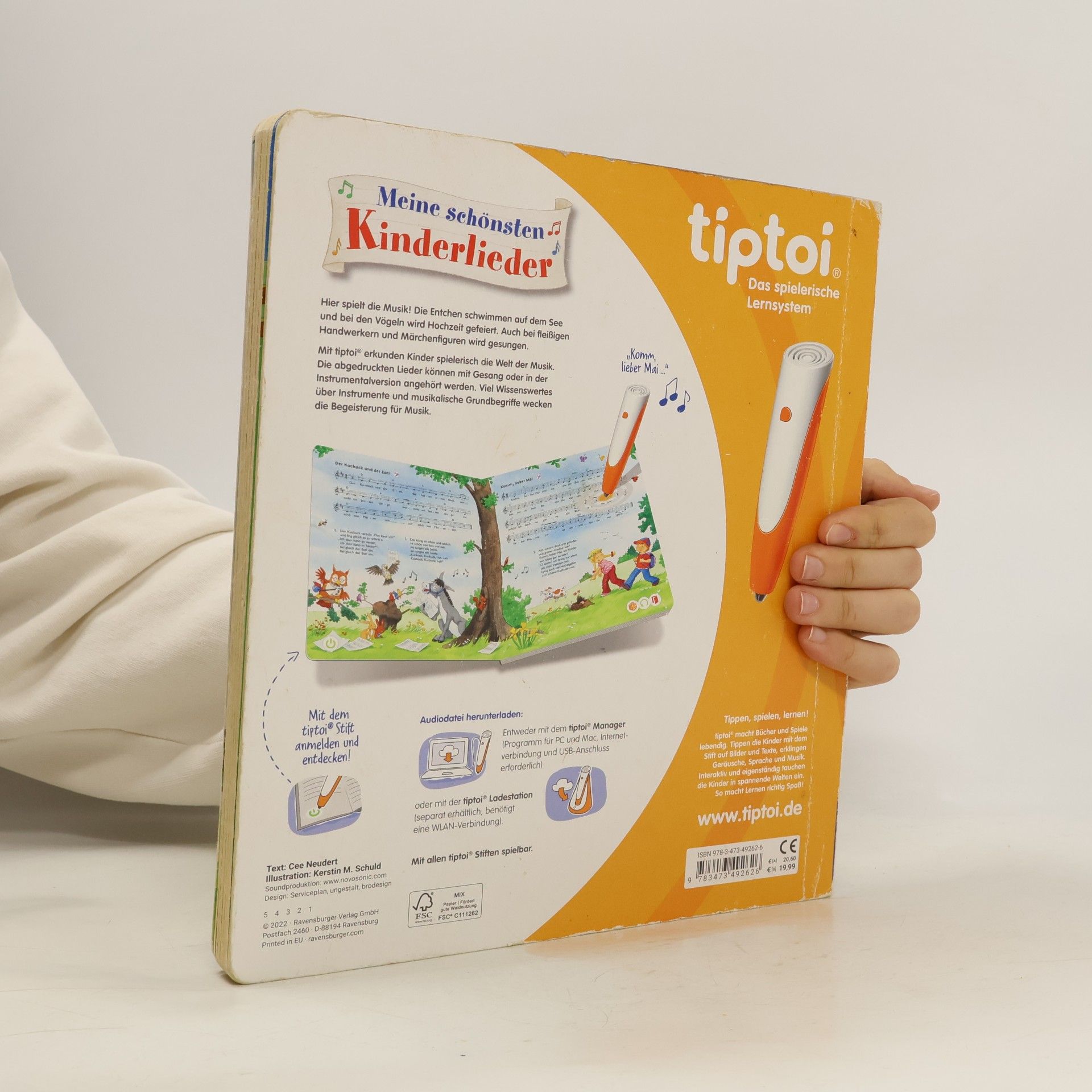 Cee Neudert tiptoi® Meine schönsten Kinderlieder