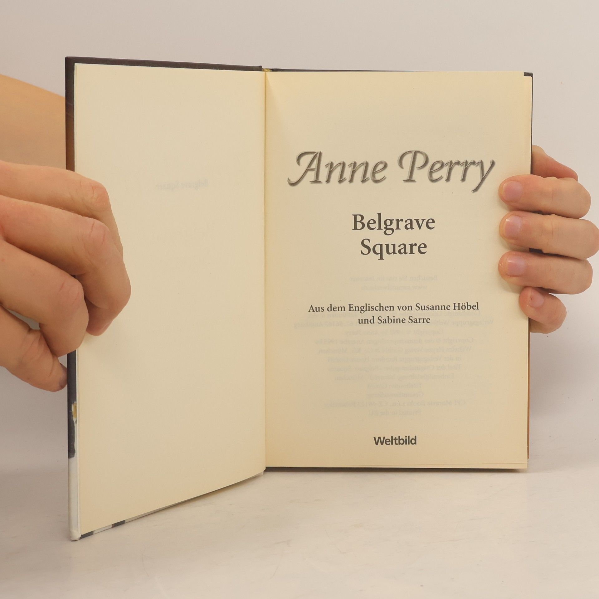 Anne Perry Belgrave Square