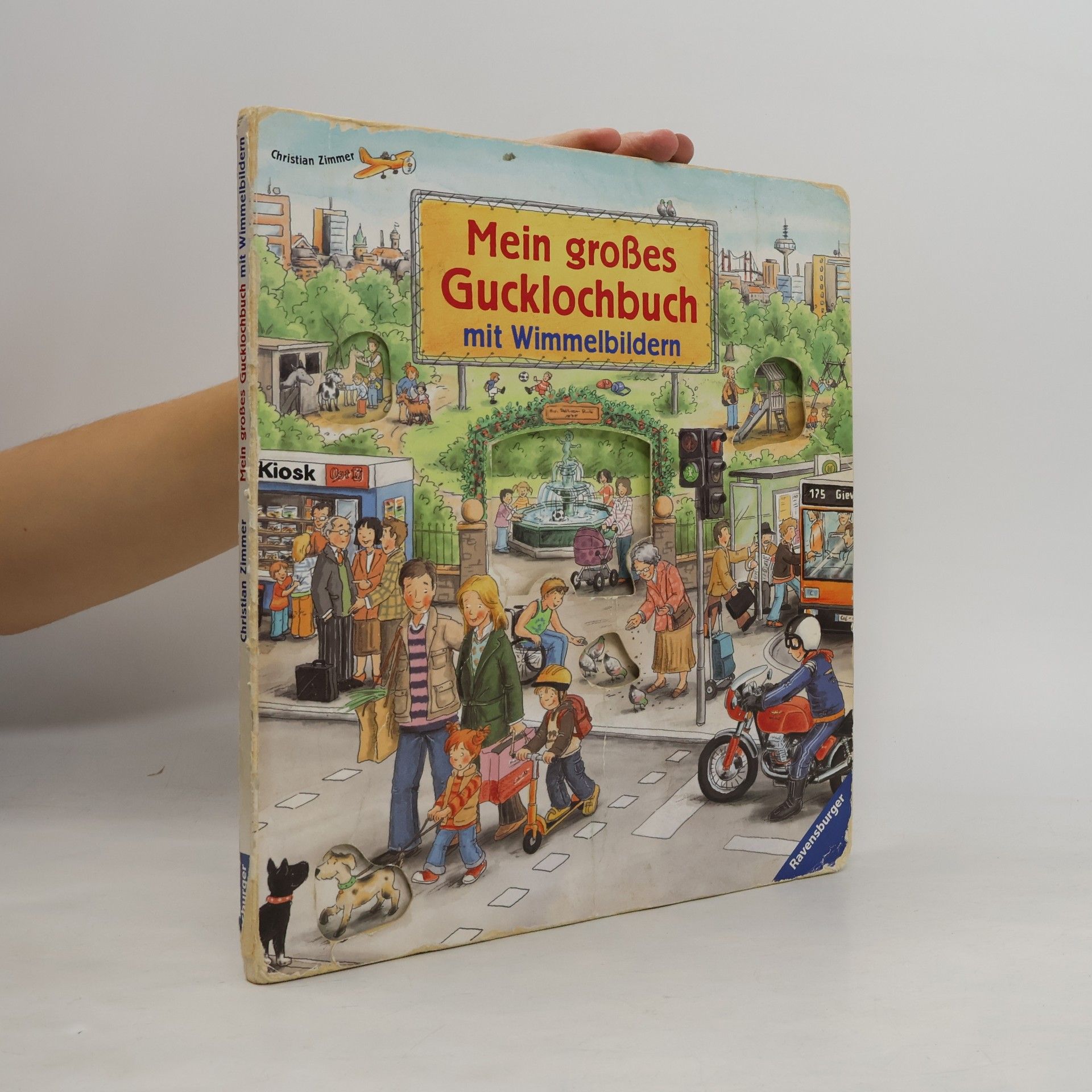 Mein großes Gucklochbuch mit Wimmelbildern
