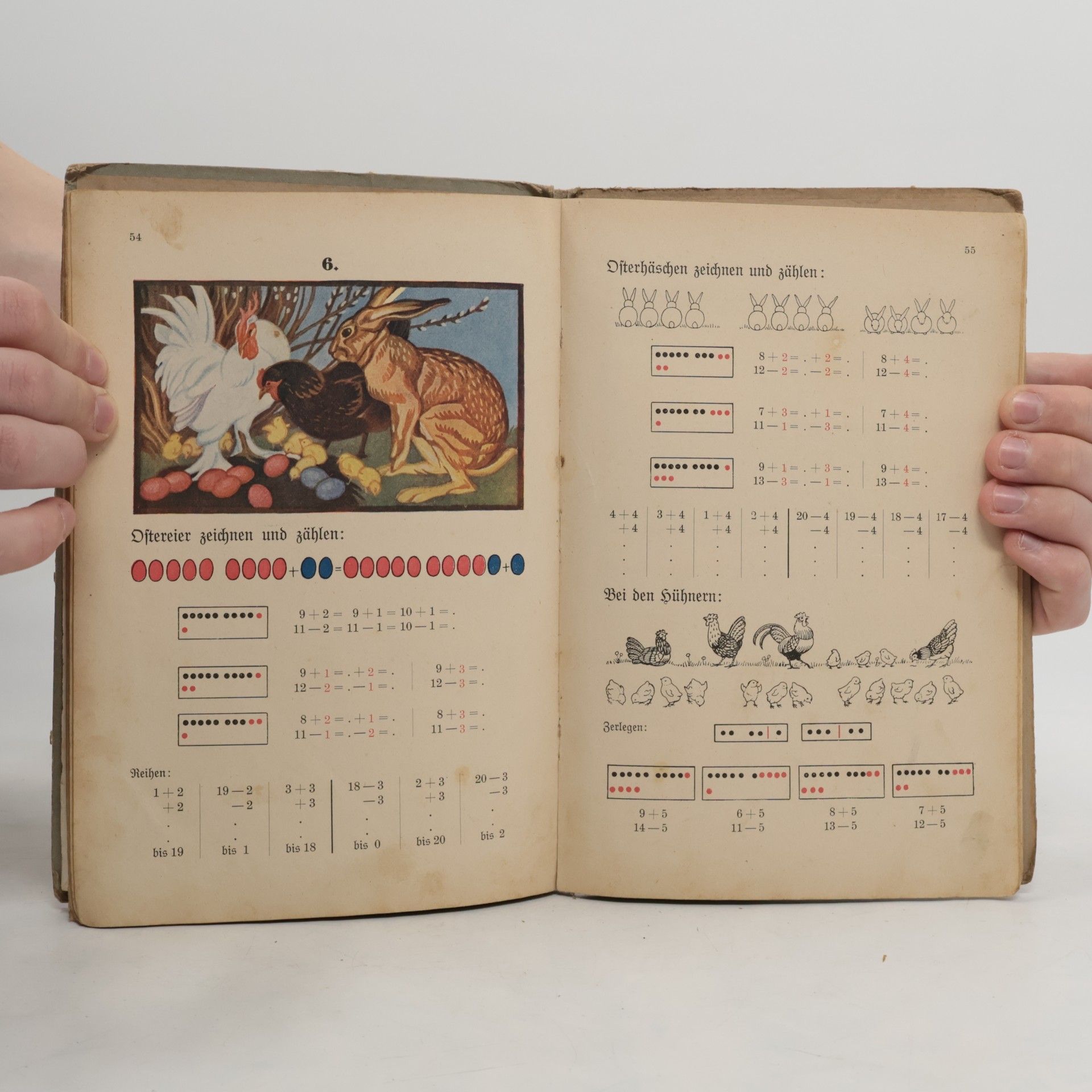 Franz Brauner Rechenfibel für alpenländische Volksschulen
