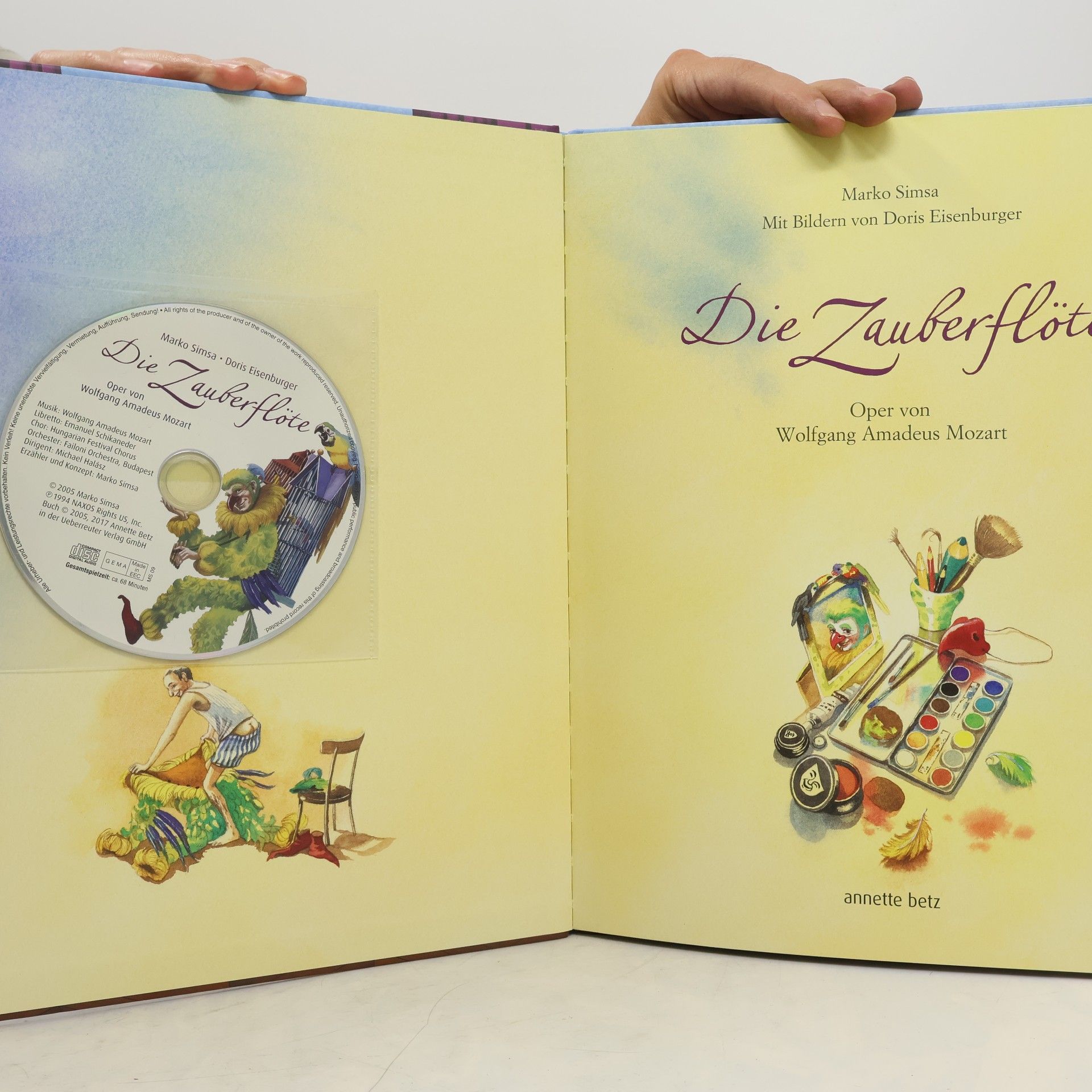 Marko Simsa Die Zauberflöte, m. Audio-CD
