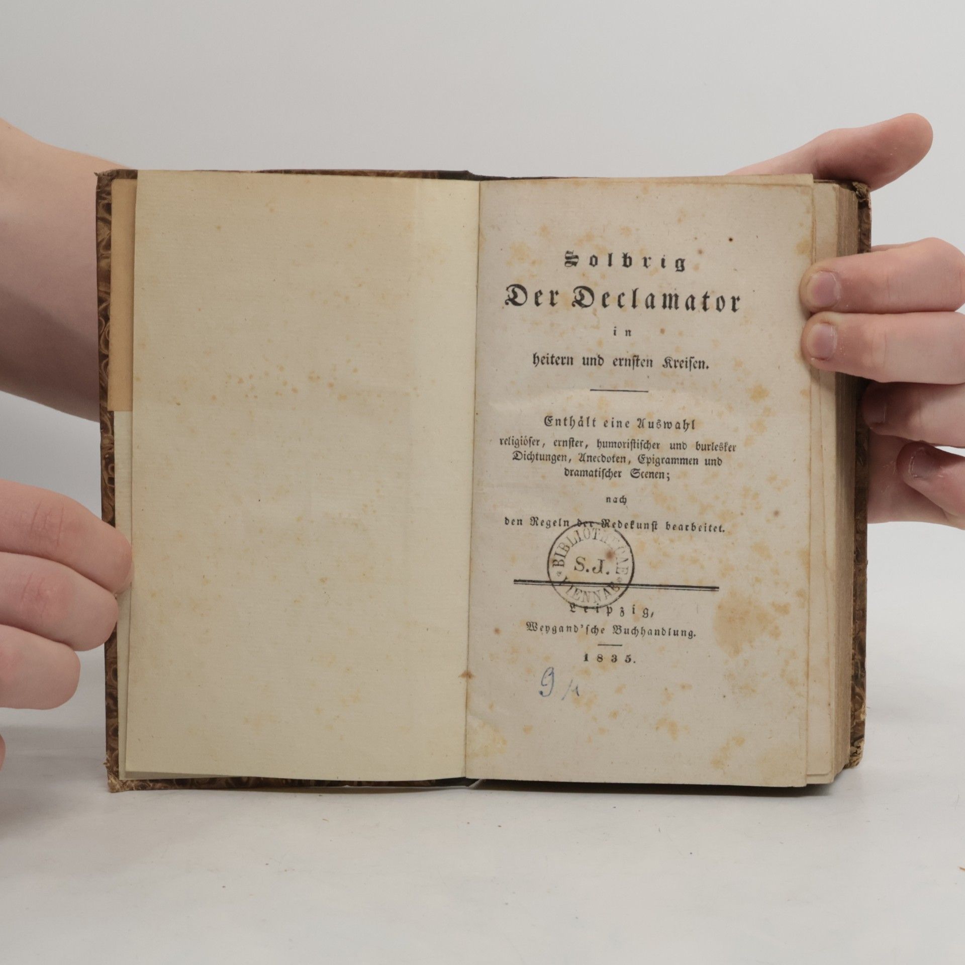 C. Solbrig Der Declamator