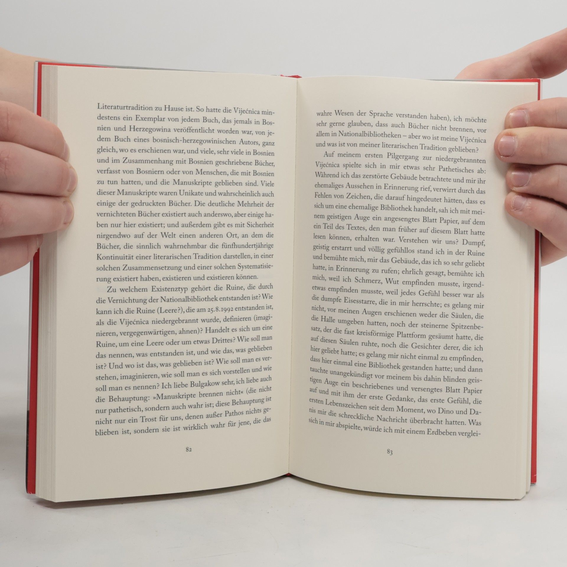 Dževad Karahasan Tagebuch der Übersiedlung
