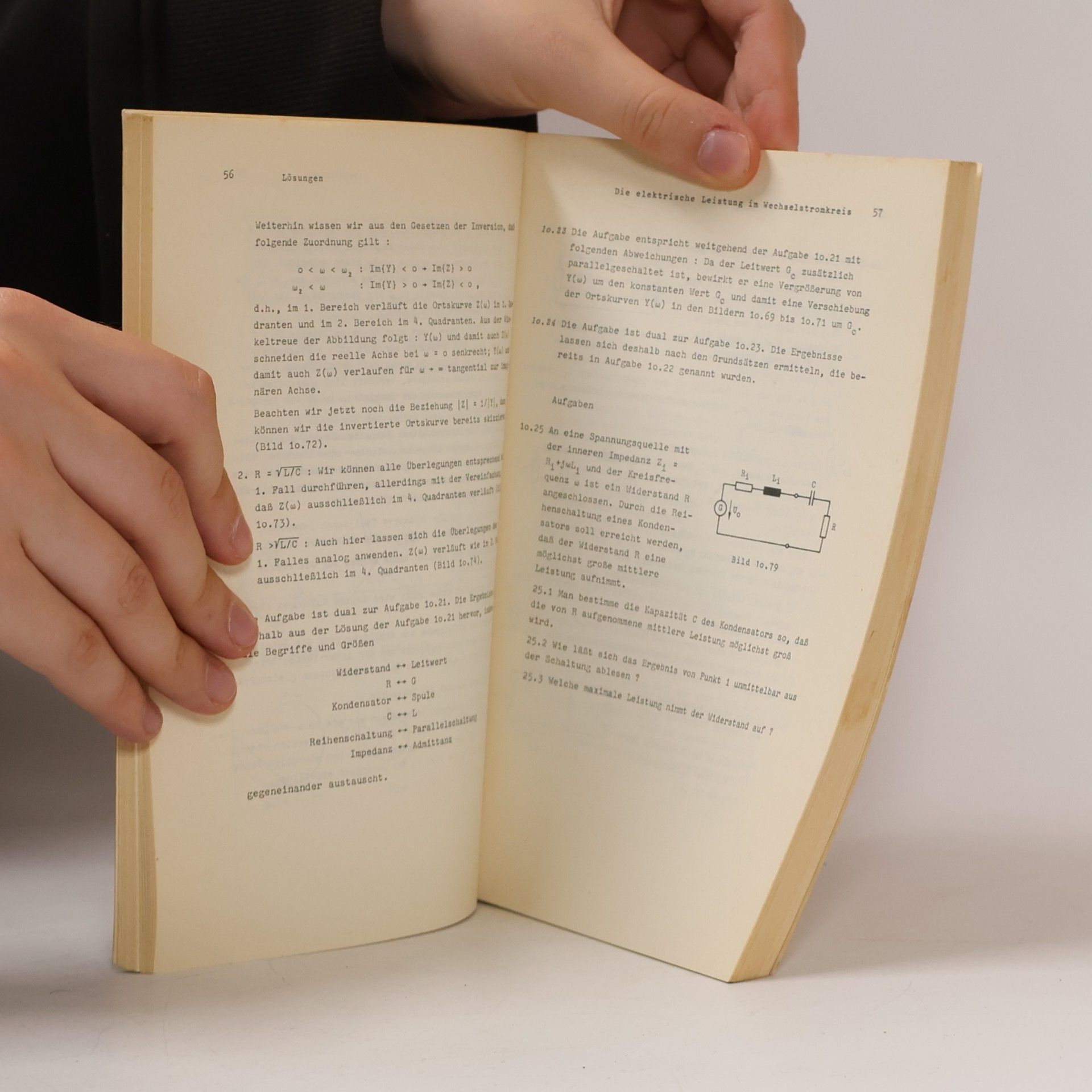 Arnold Glaab Übungen in Grundlagen der Elektrotechnik III u. IV