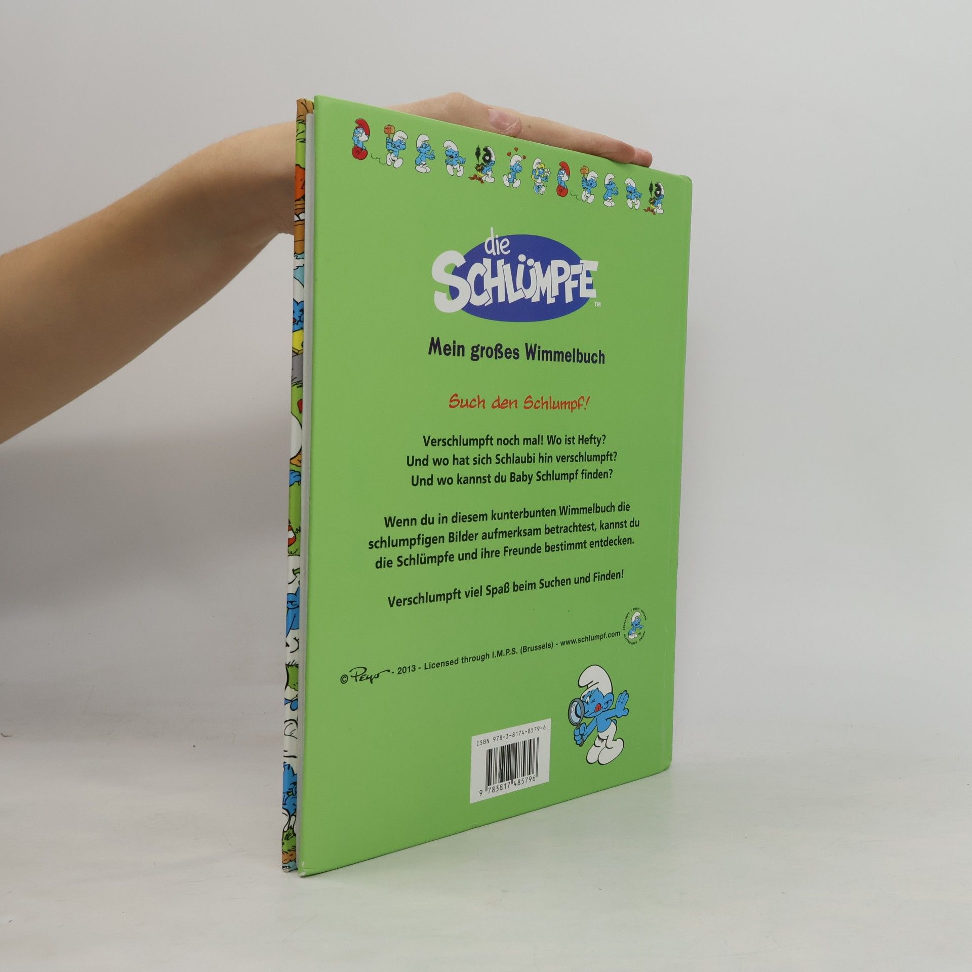 Die Schlümpfe - mein großes Wimmelbuch