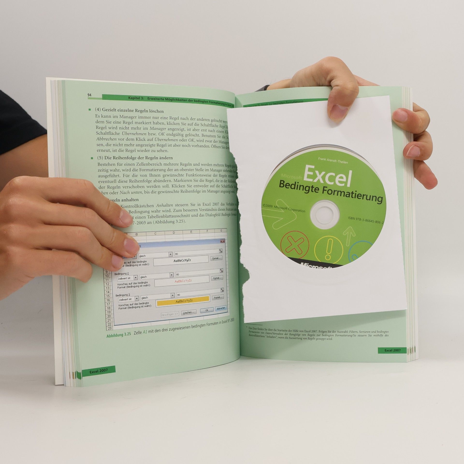 Frank Arendt Theilen Microsoft Excel: bedingte Formatierung