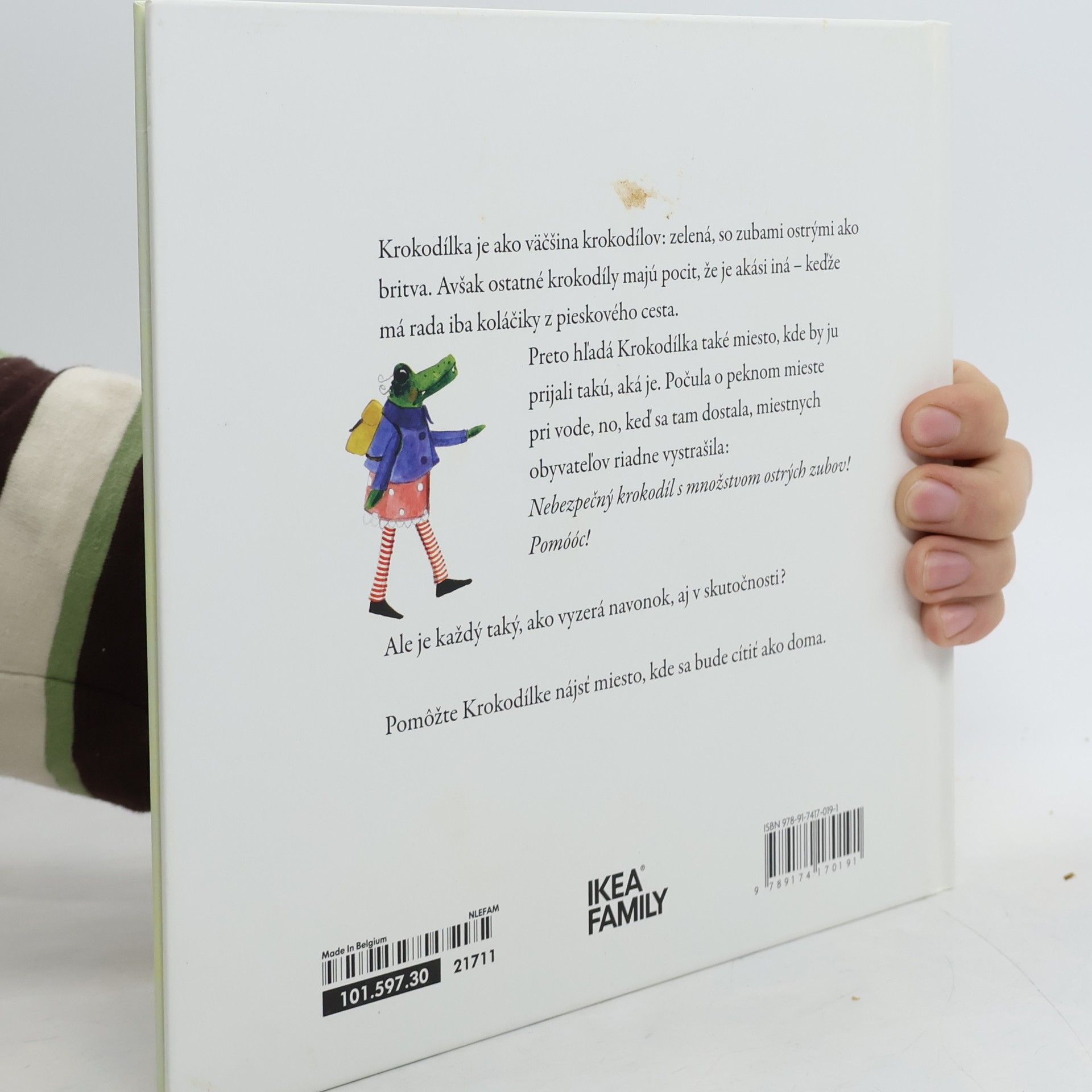 Karin Salmson Krokodílka hľadá domov