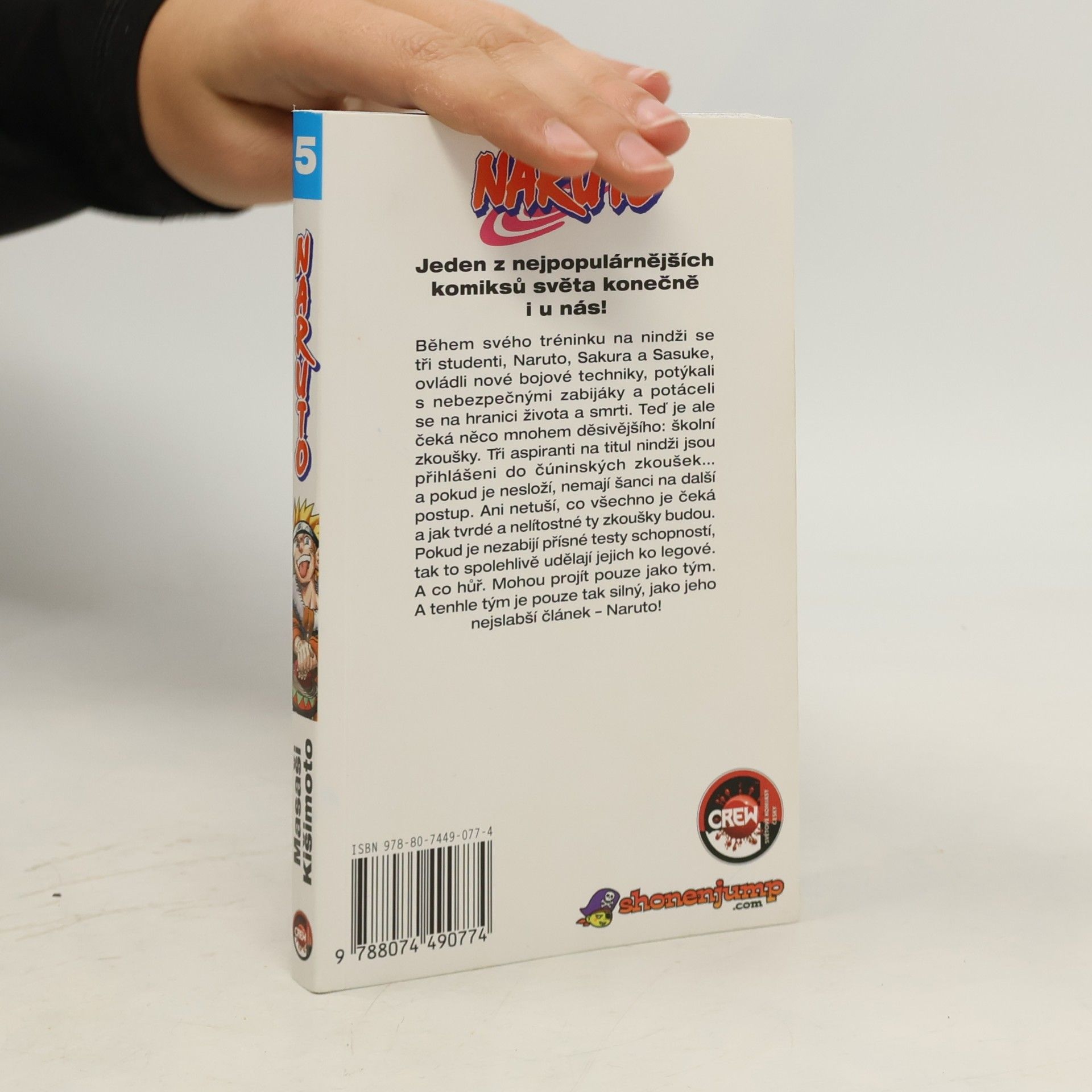 Masashi Kishimoto Vyzyvatelé. Naruto 5. díl